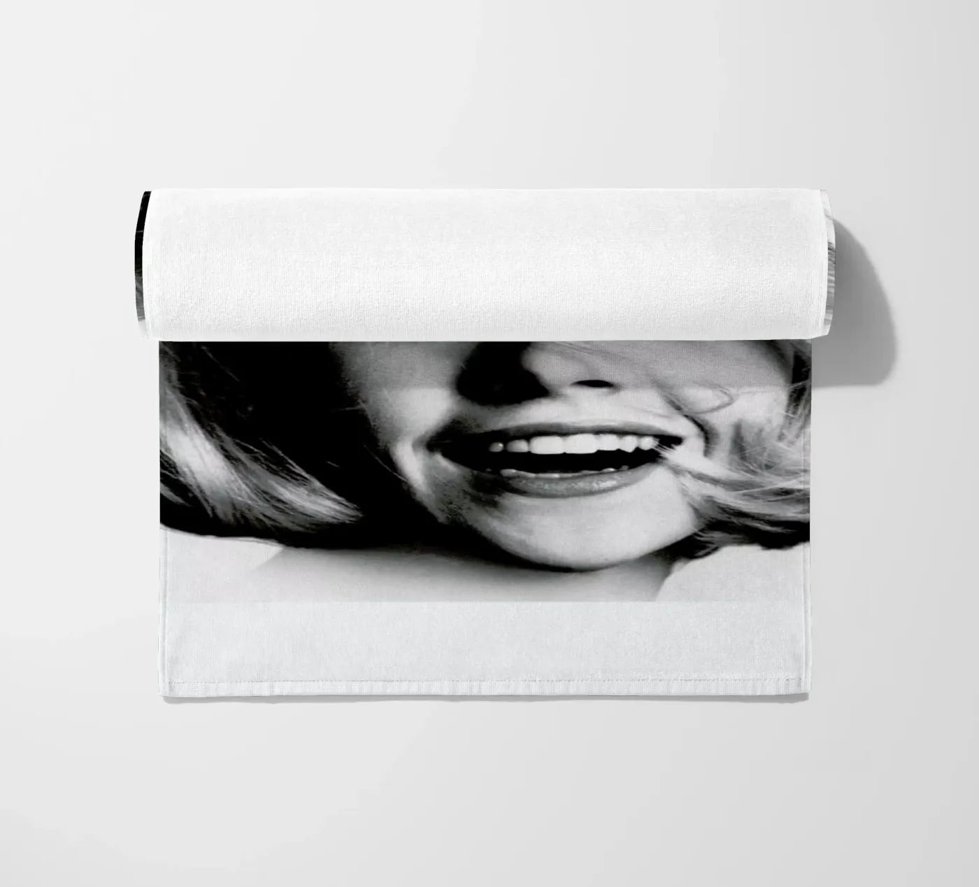 Model, 1966 beach towel by Gallery Print and Art Limited