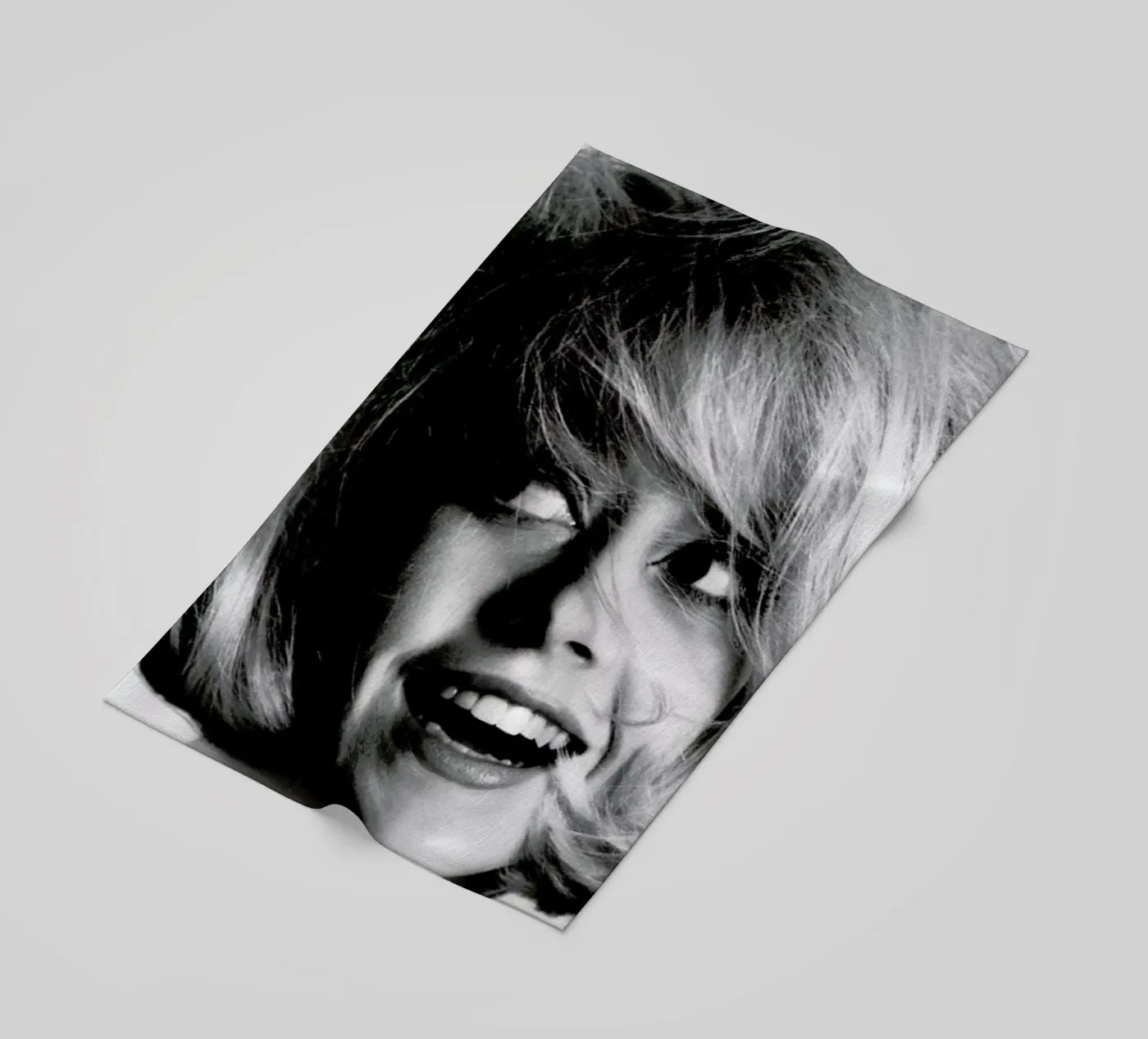 Model, 1966 beach towel by Gallery Print and Art Limited