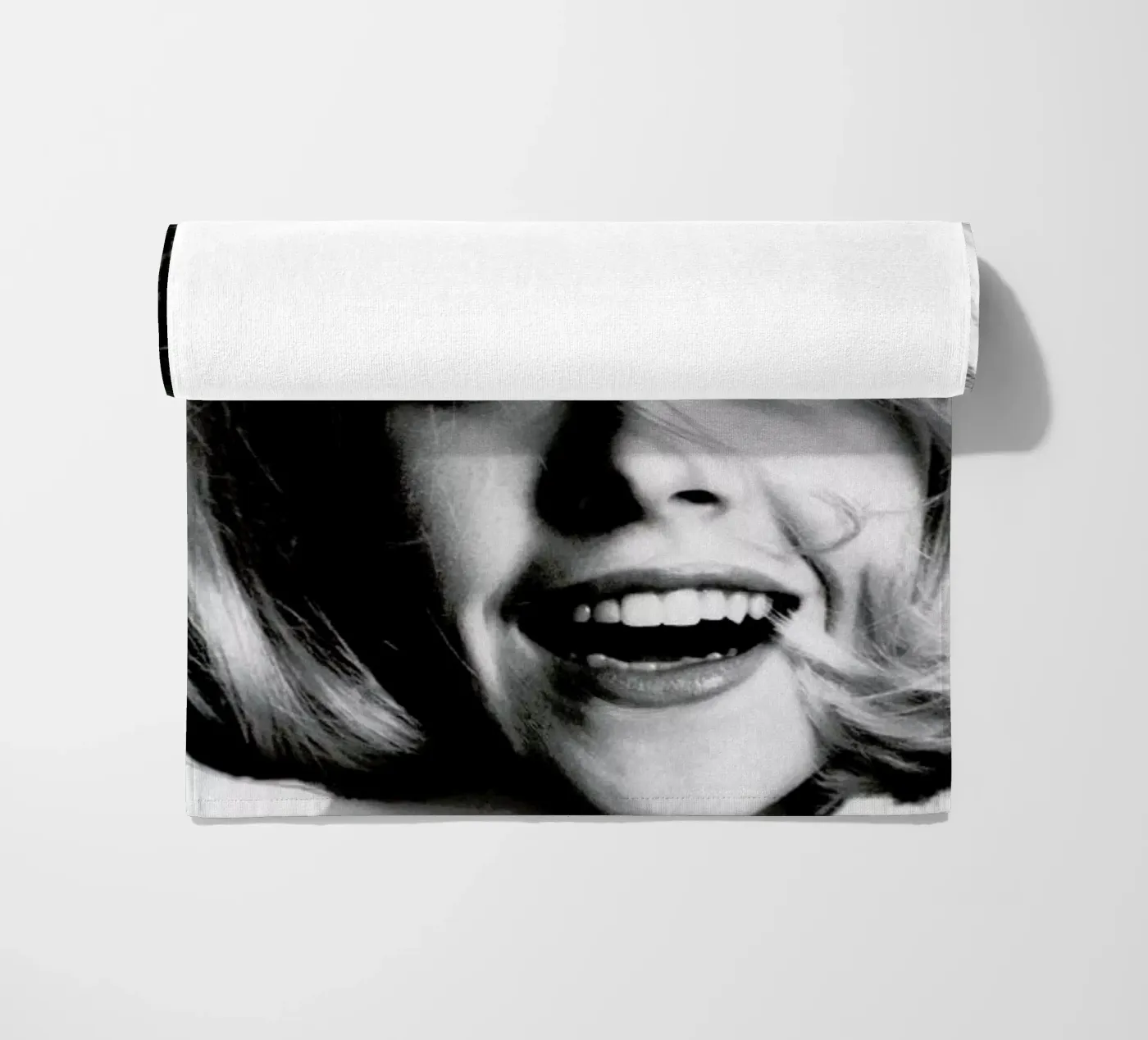 Model, 1966 beach towel by Gallery Print and Art Limited