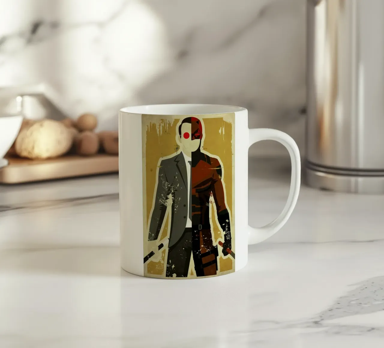 Daredevil ceramic mug by Danny Haas
