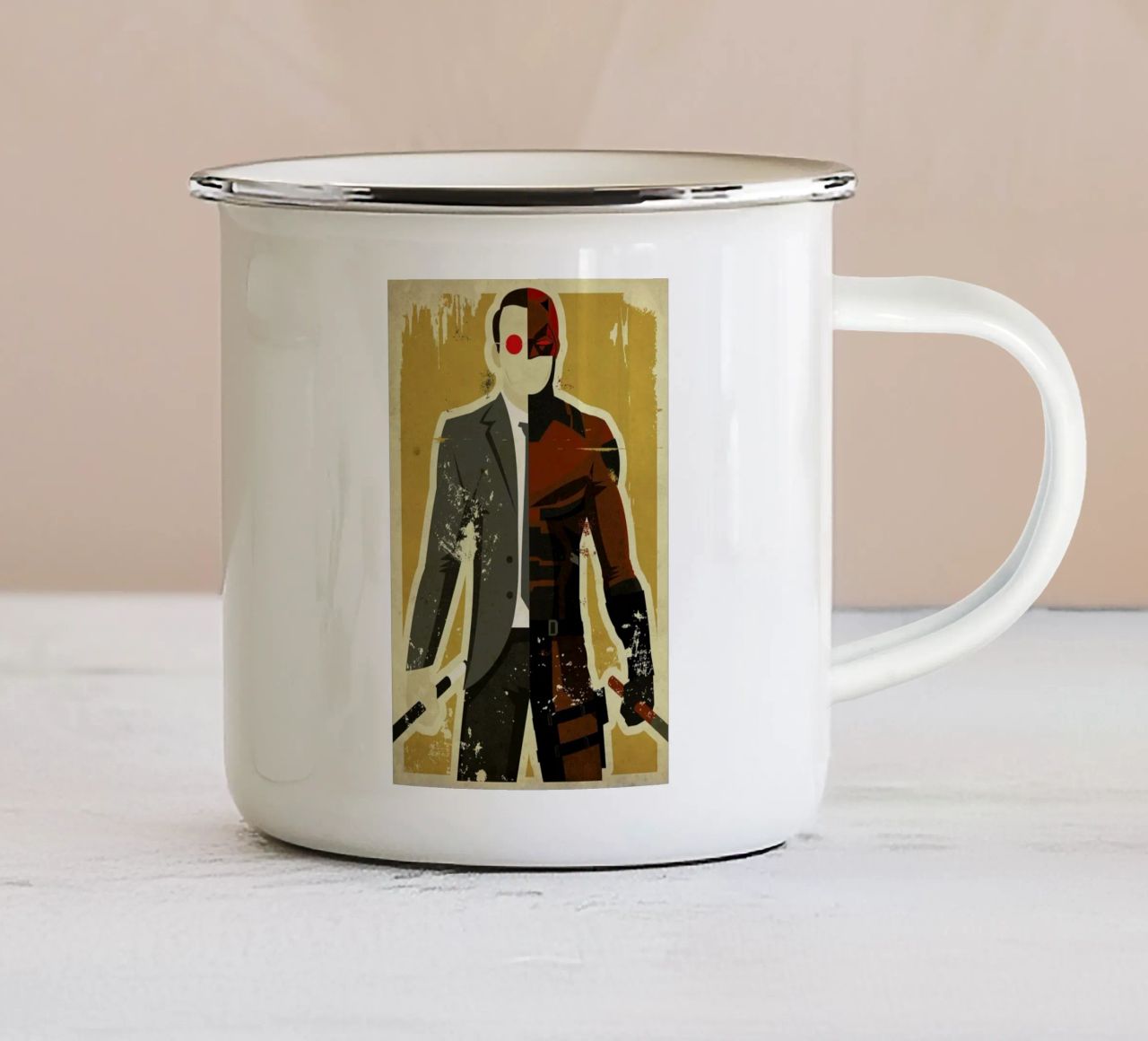 Daredevil tazza in smalto da Danny Haas