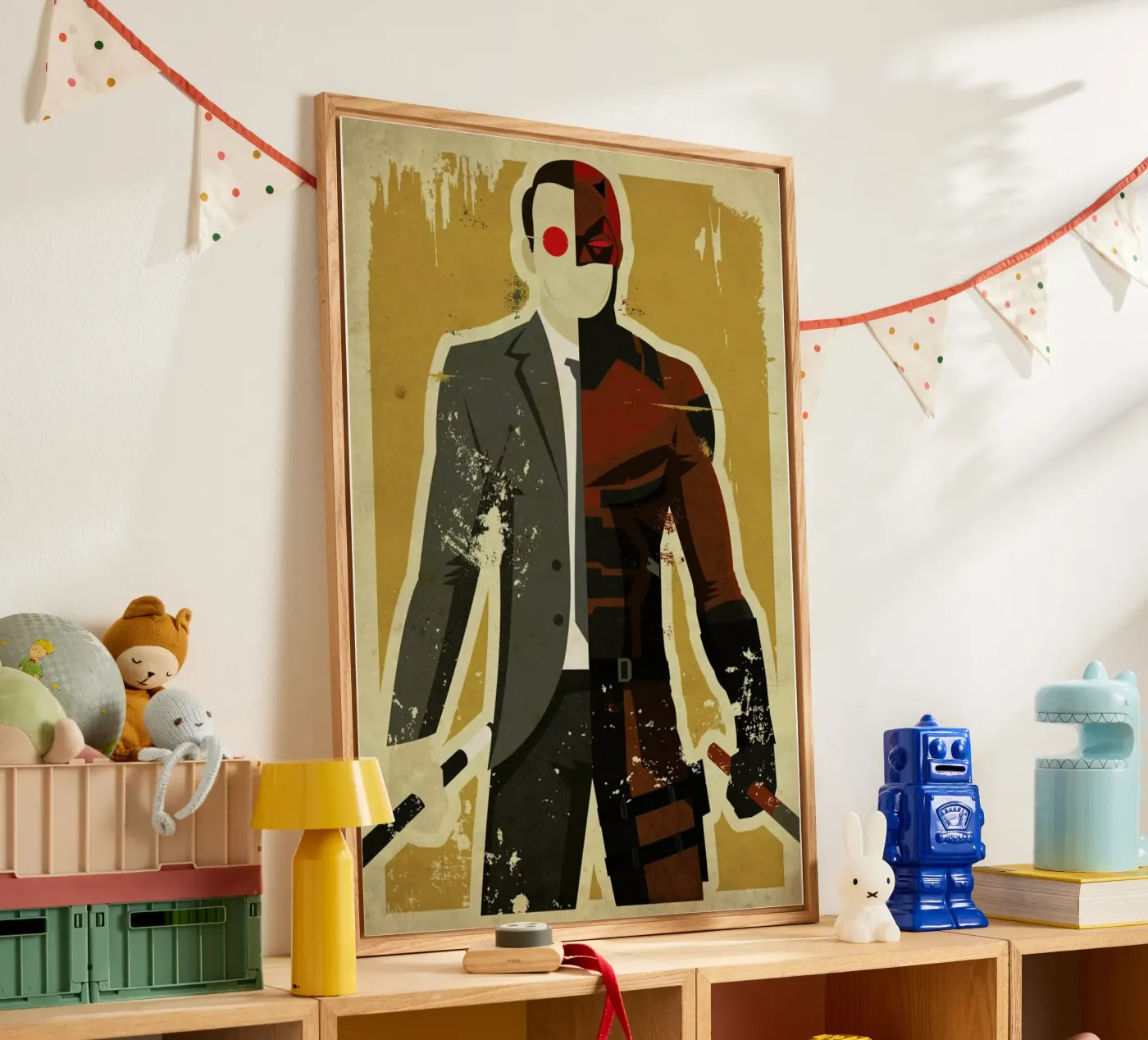 Daredevil acryl van Danny Haas