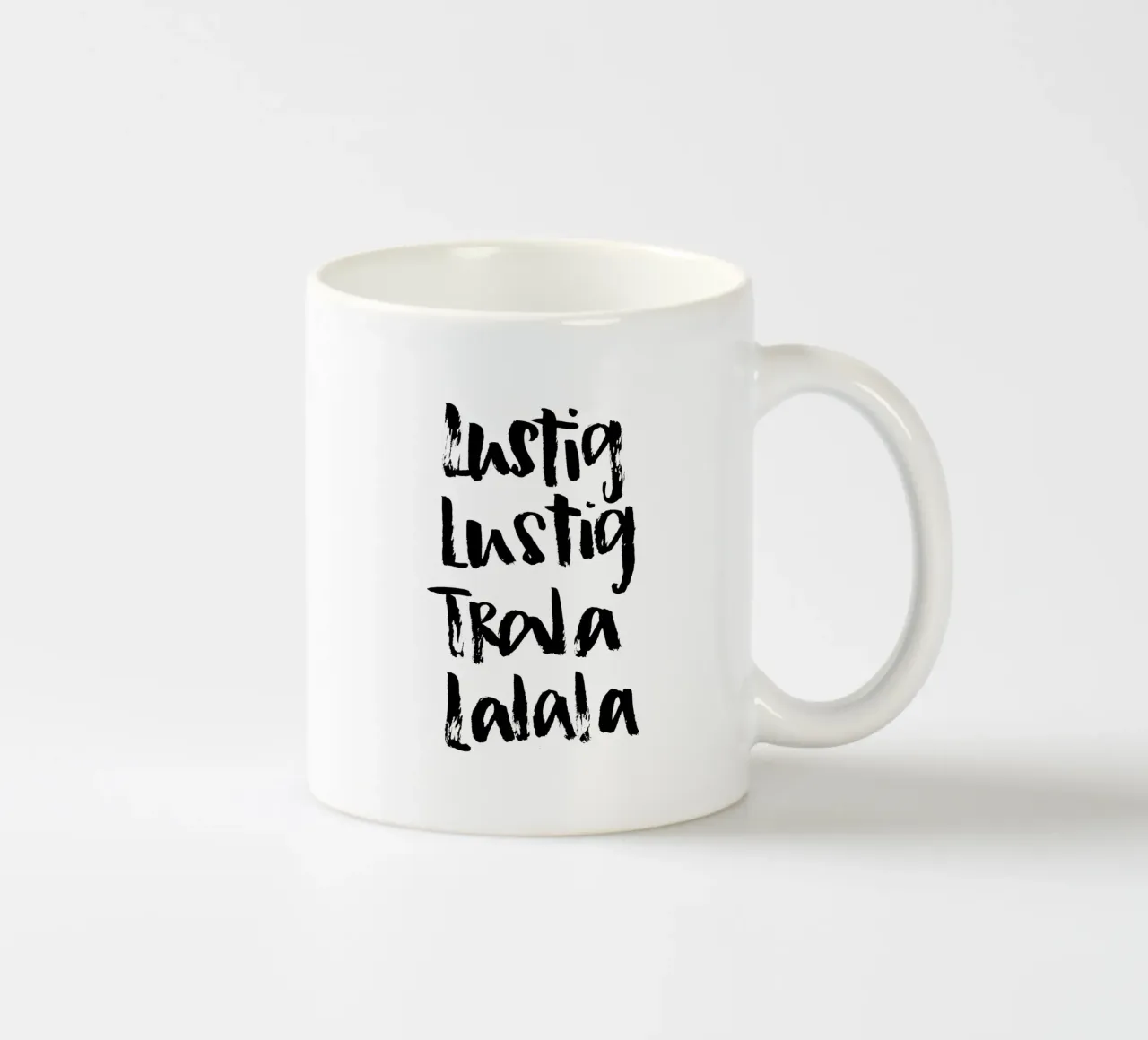 Tralalala tazza in ceramica da Brushmeetspaper