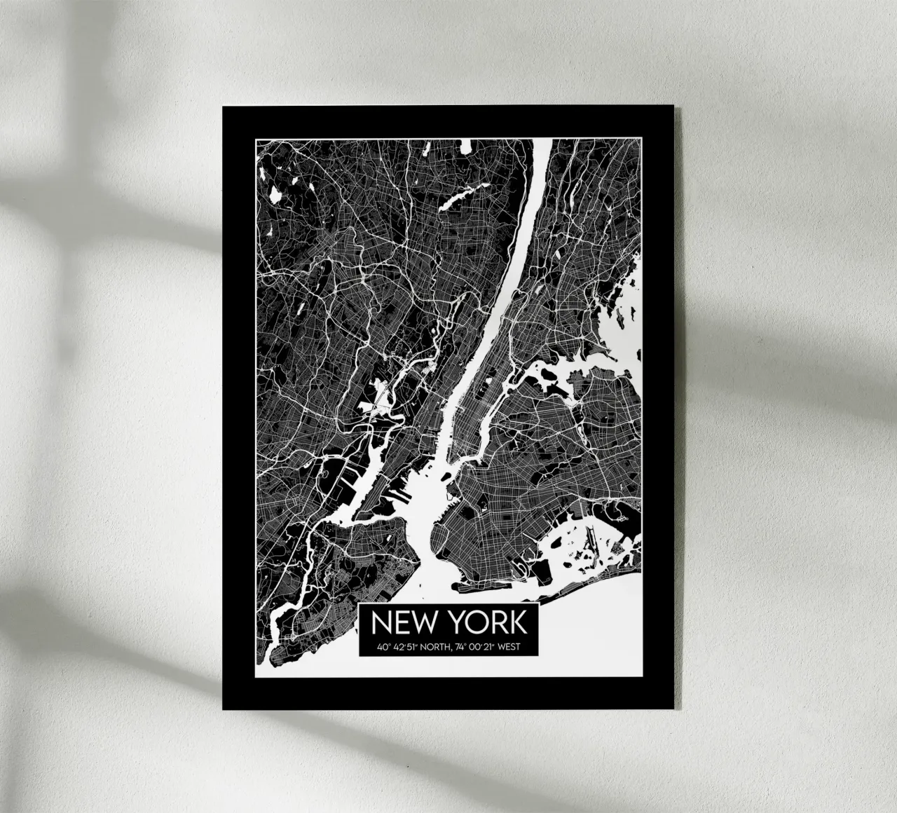 New York in contrasto plexiglass da Frame the World