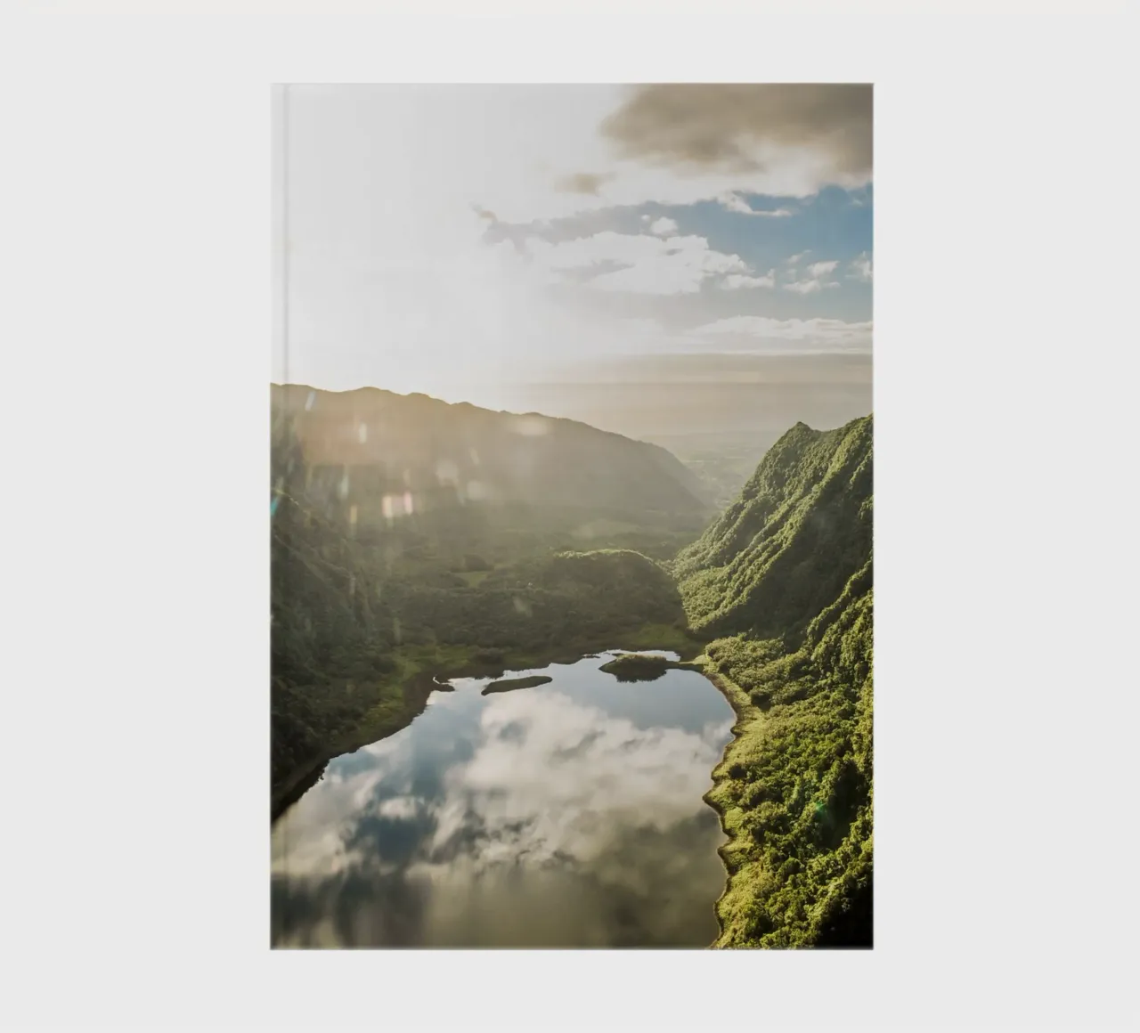 Lake view notebook by Léa Lefebvre Photography