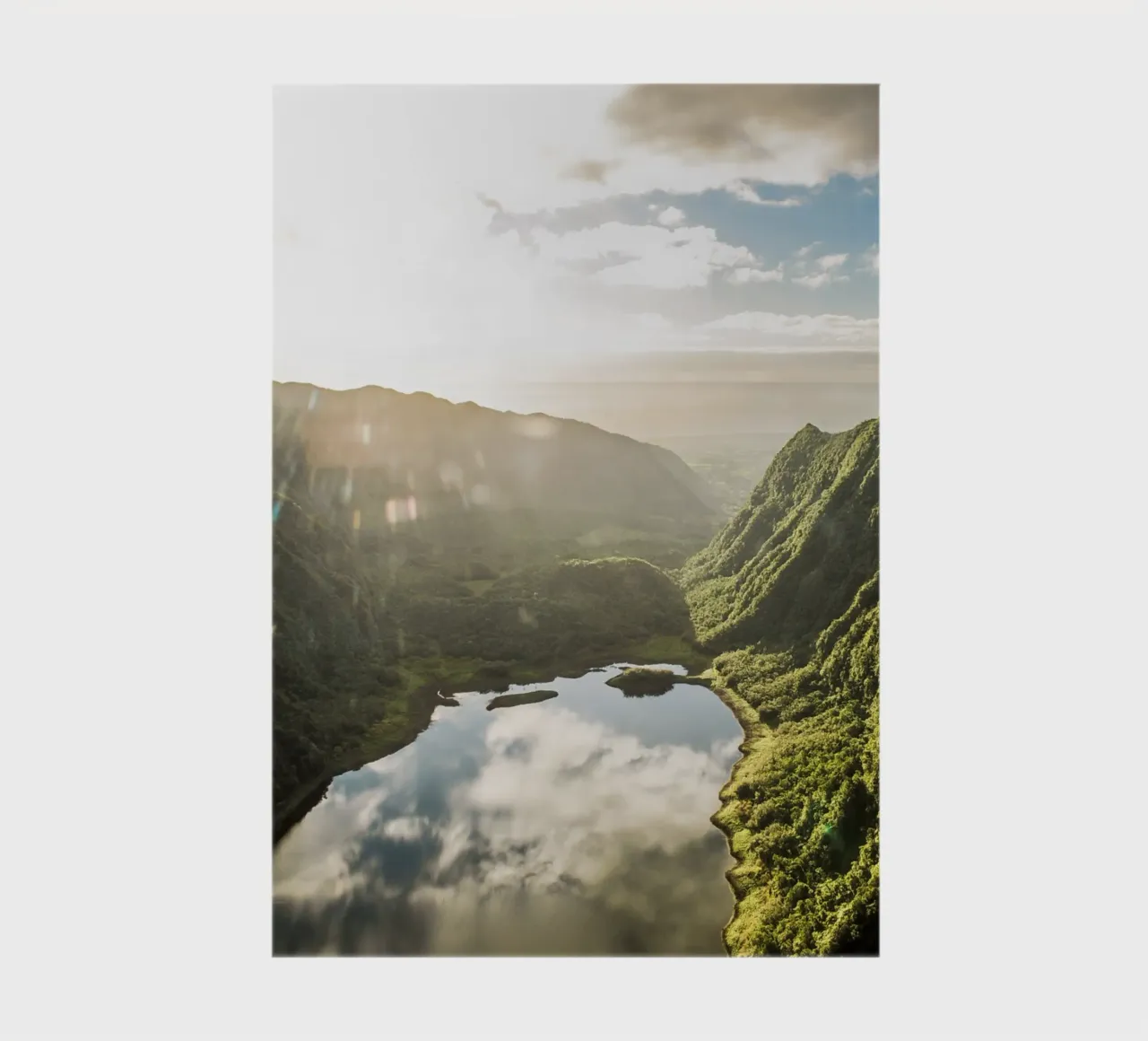 Lake view notebook by Léa Lefebvre Photography