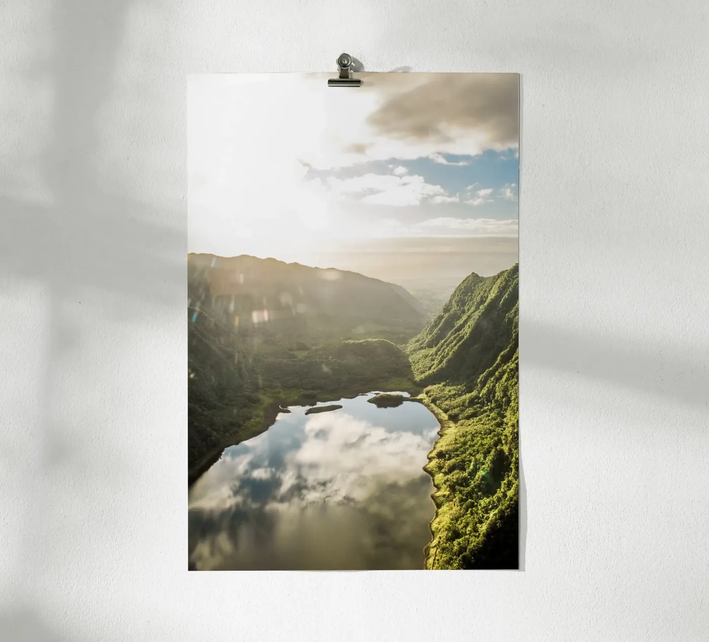 Lake view poster by Léa Lefebvre Photography