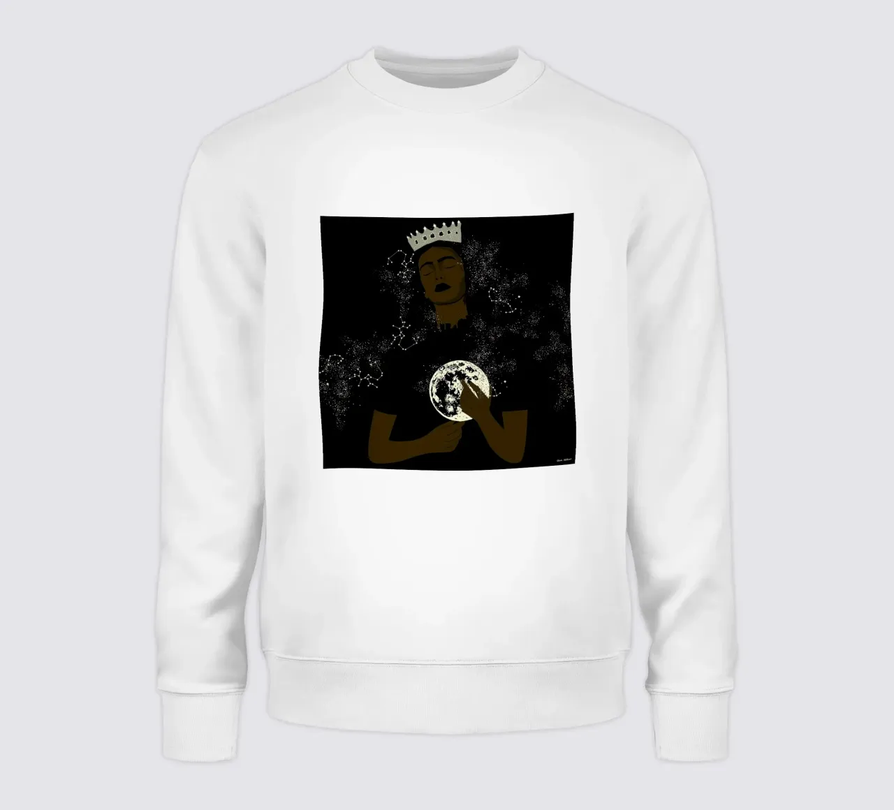 The Moon Queen felpa da Céleste Wallaert
