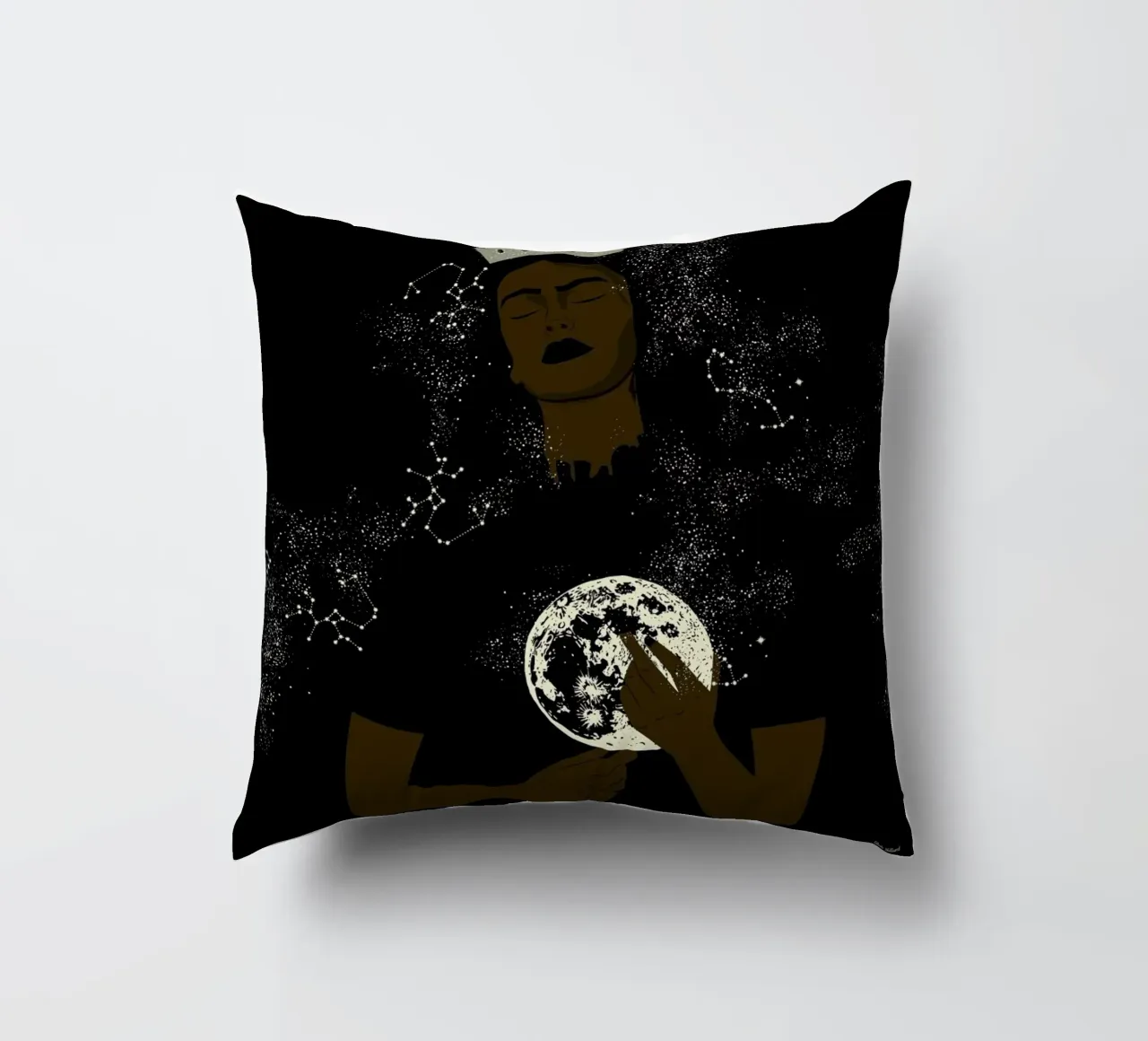 The Moon Queen cuscino da Céleste Wallaert