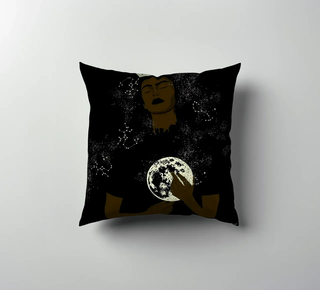 The Moon Queen cuscino da Céleste Wallaert