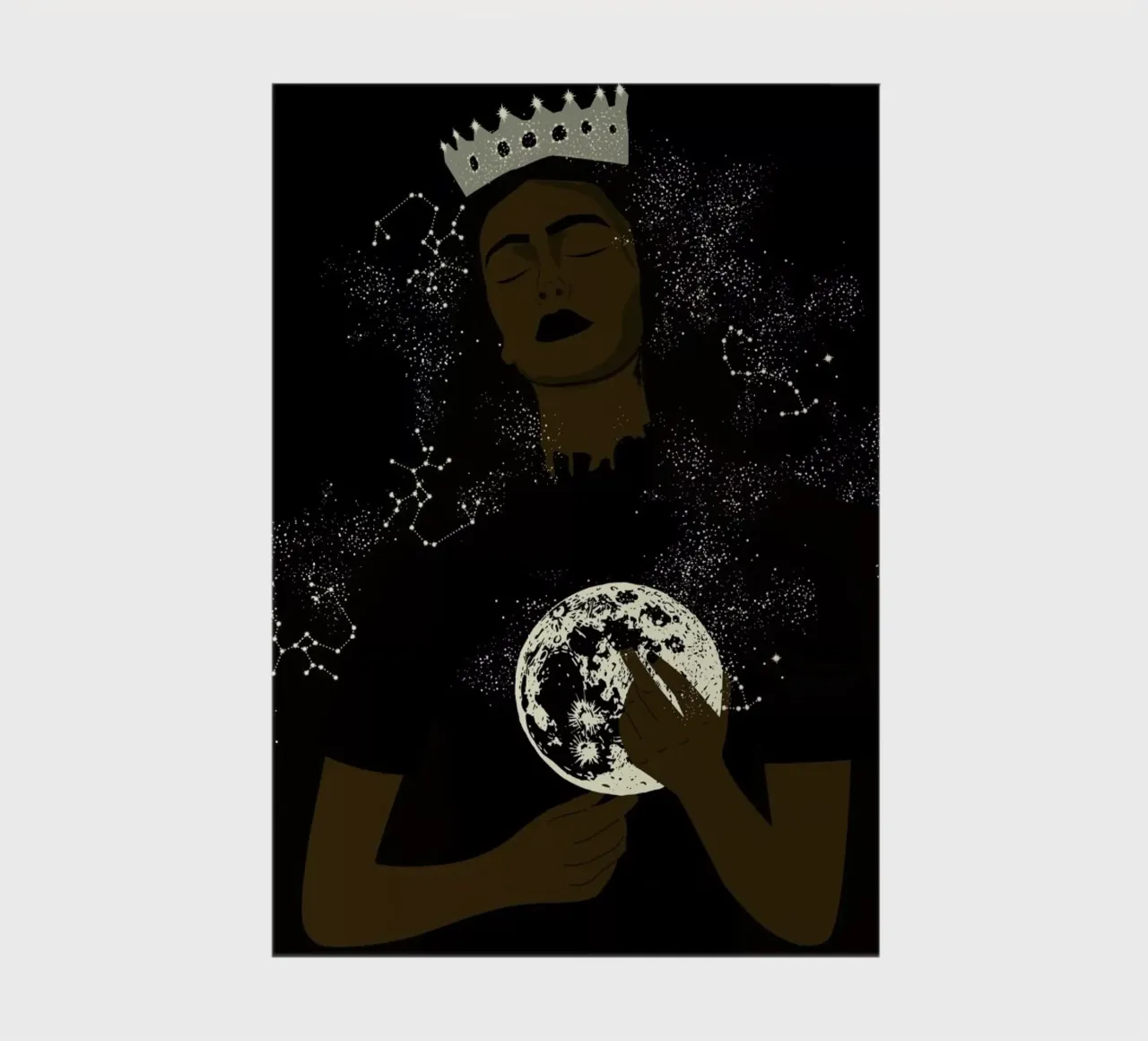 The Moon Queen notebook by Céleste Wallaert