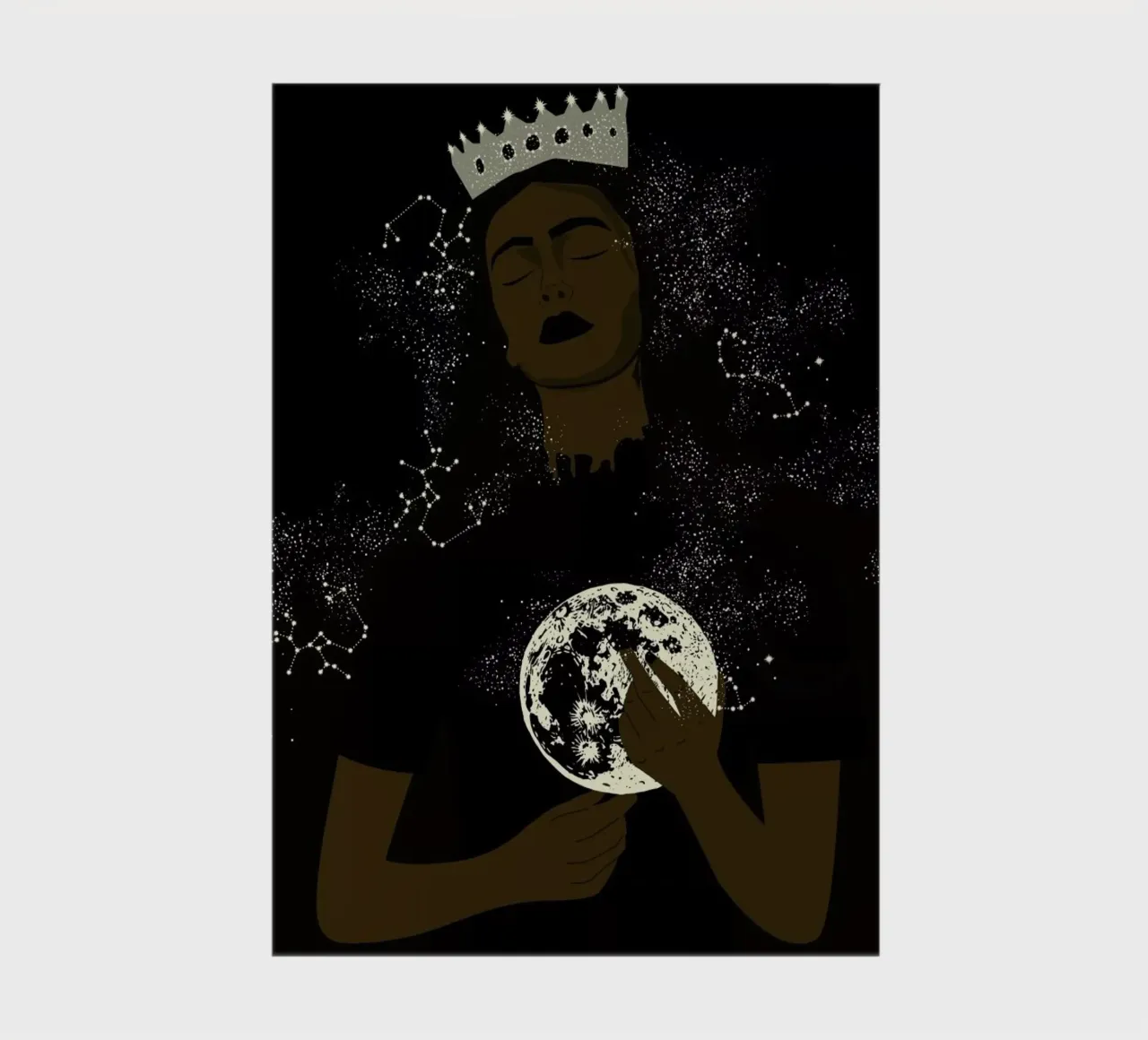 The Moon Queen notebook by Céleste Wallaert