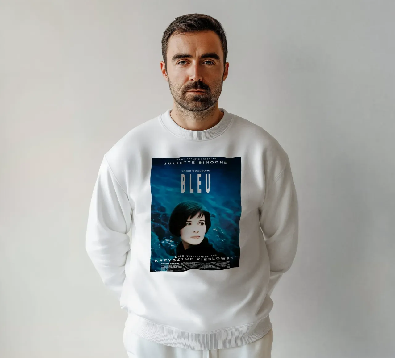 Three Colors: Blue felpa da Attaboy Dsgn