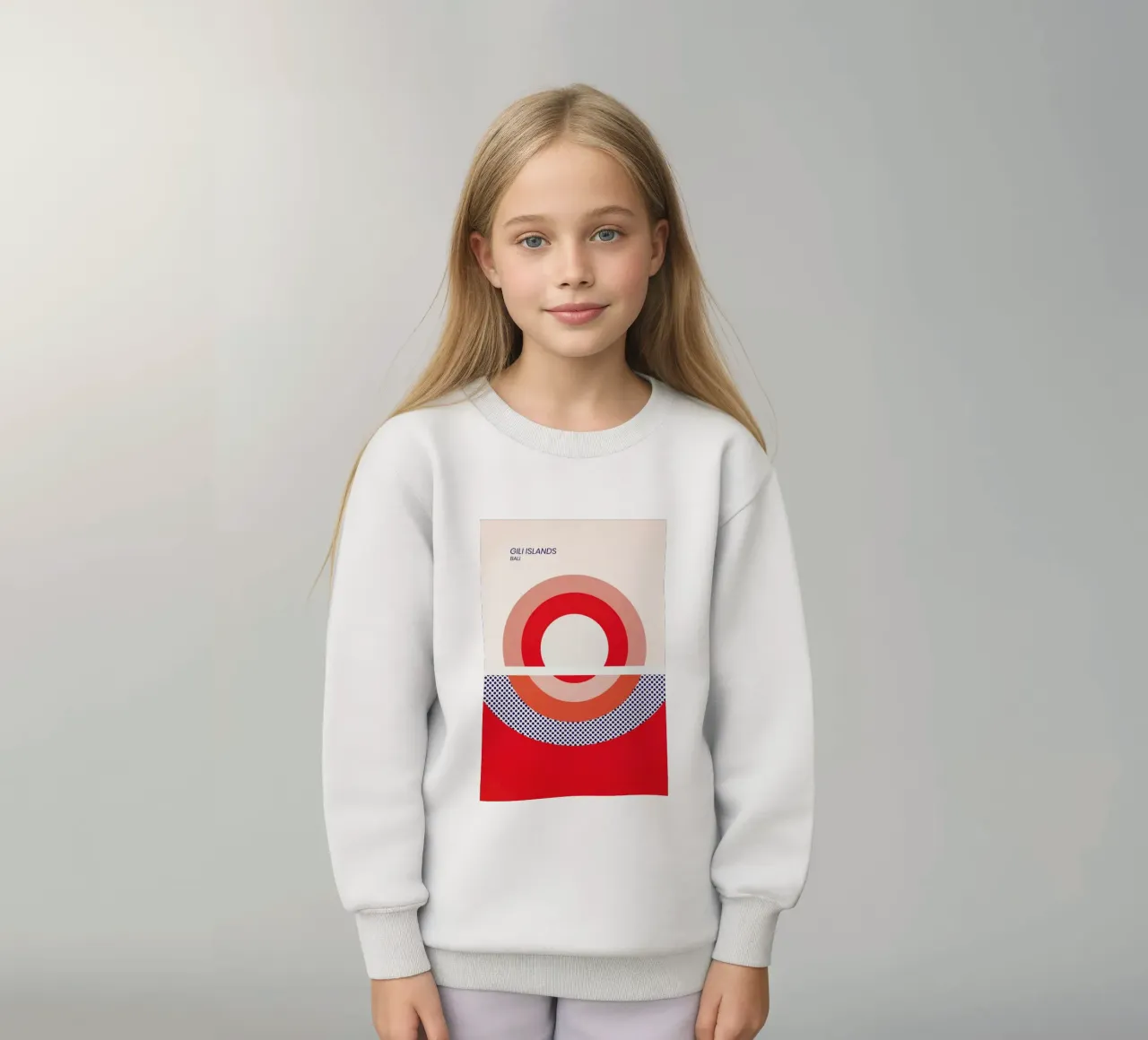 Gili Islands felpa bambino da The Cartography Collection