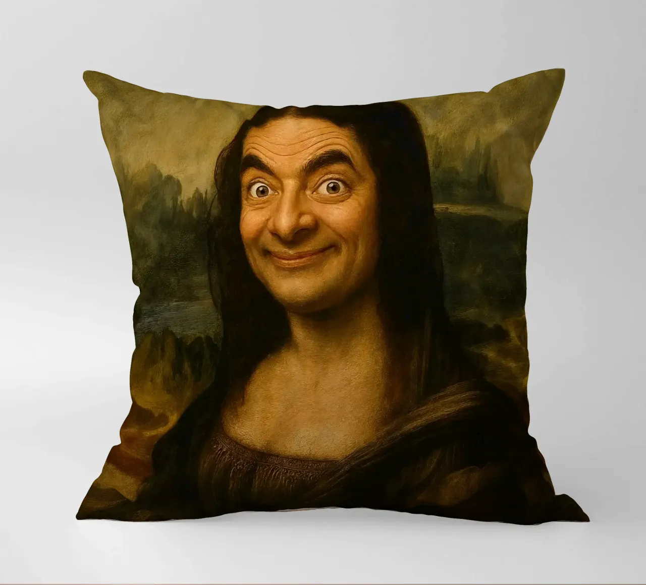 Mona Lisa Meme cuscino da Lootprint