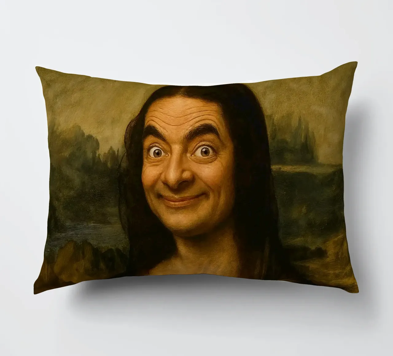 Mona Lisa Meme cuscino da Lootprint