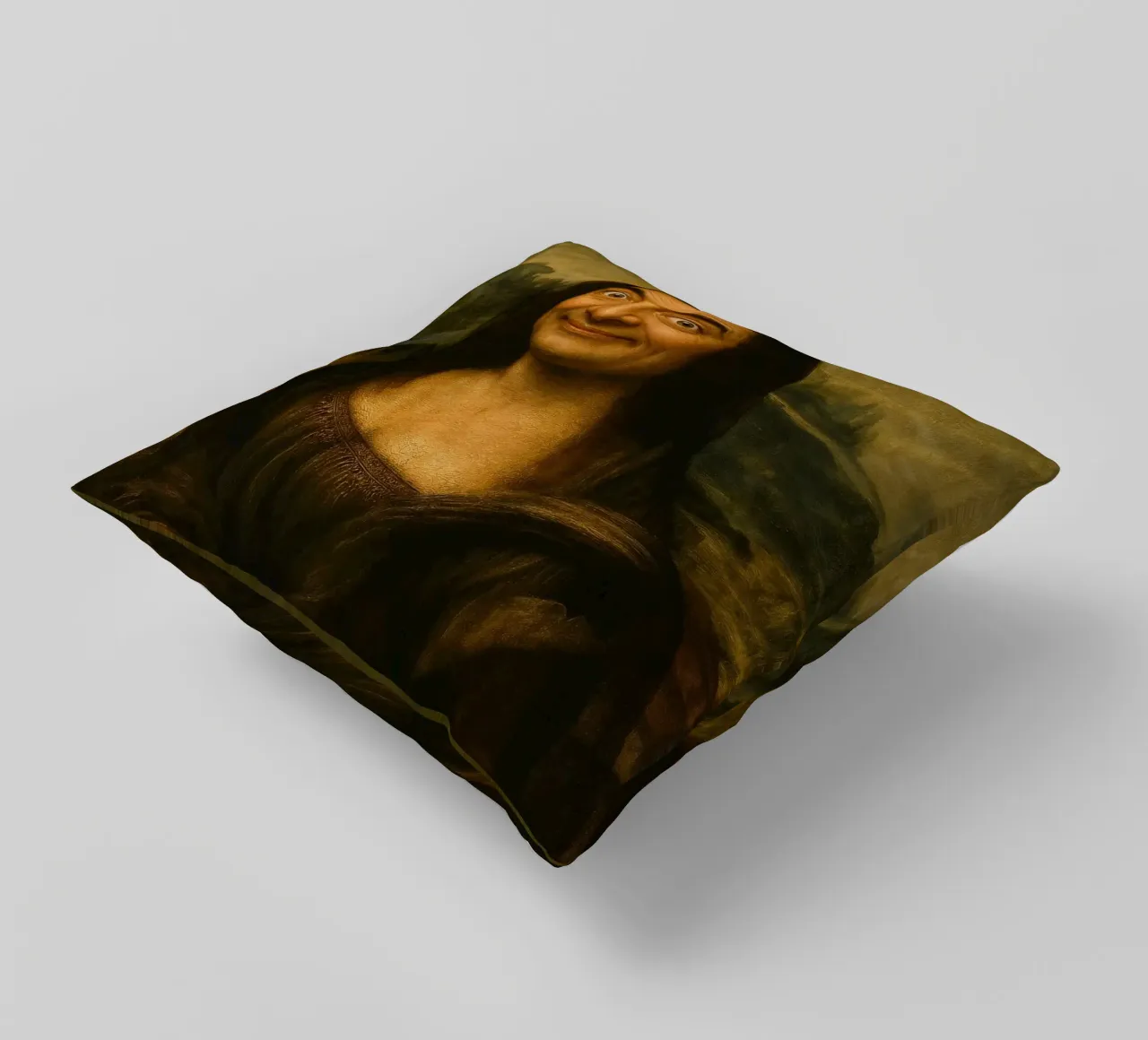 Mona Lisa Meme cuscino da Lootprint