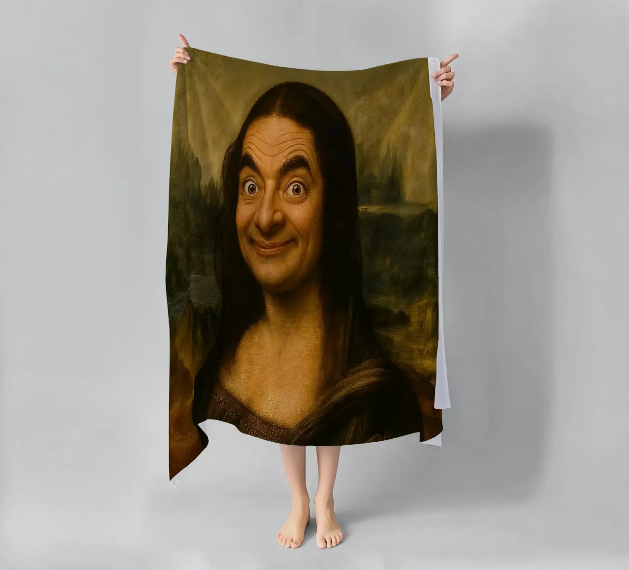 Mona Lisa Meme telo mare da Lootprint