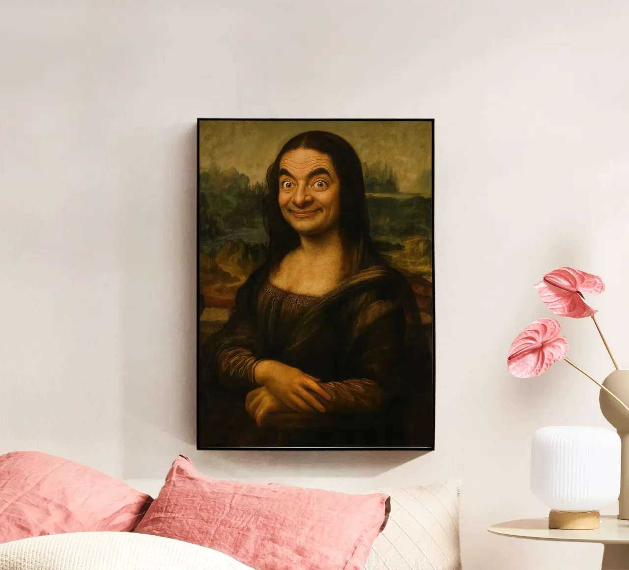 Mona Lisa Meme plexiglass da Lootprint