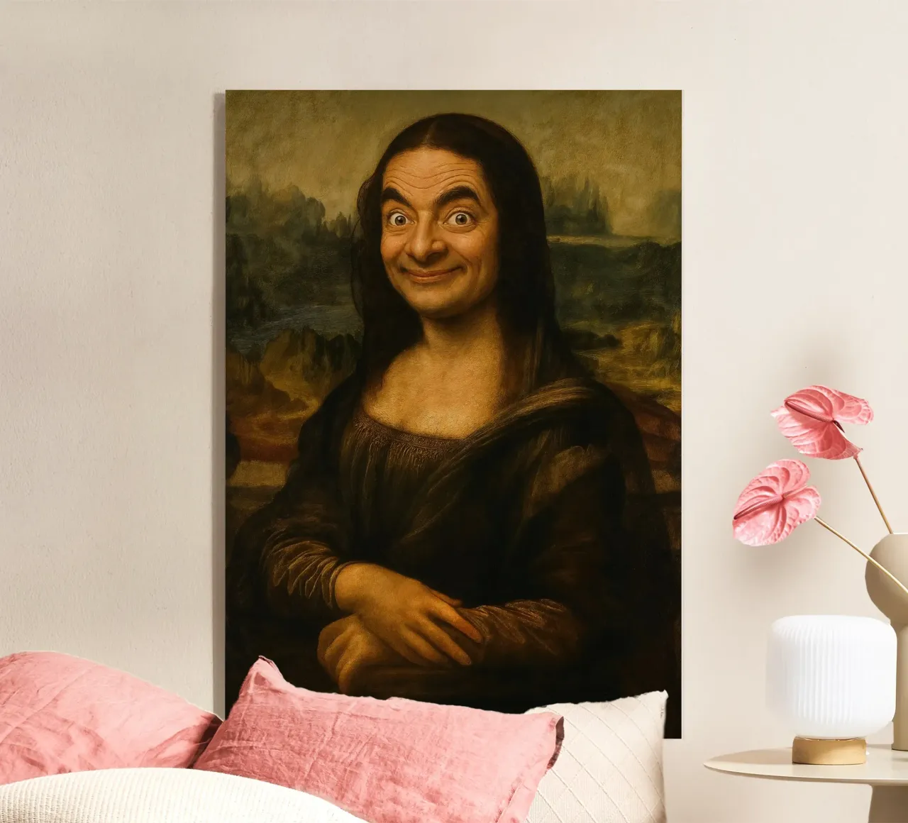 Mona Lisa Meme plexiglass da Lootprint