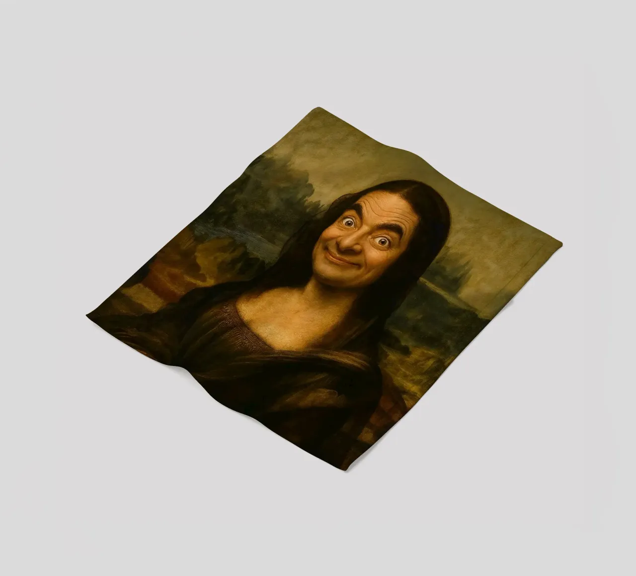 Mona Lisa Meme coperta in pile da Lootprint