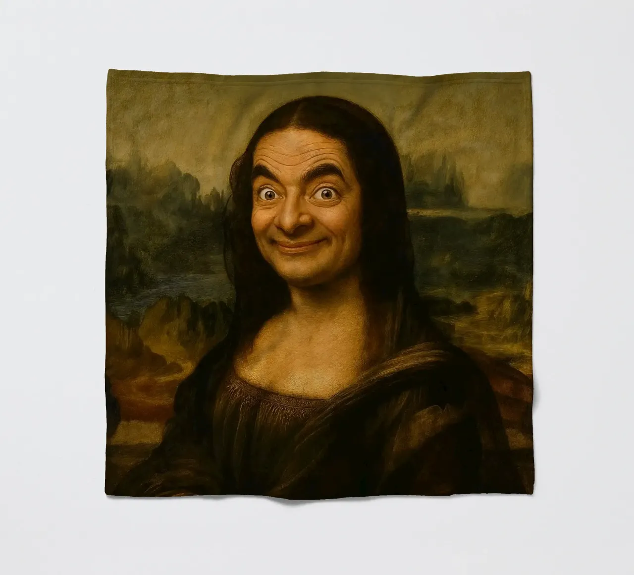 Mona Lisa Meme coperta in pile da Lootprint