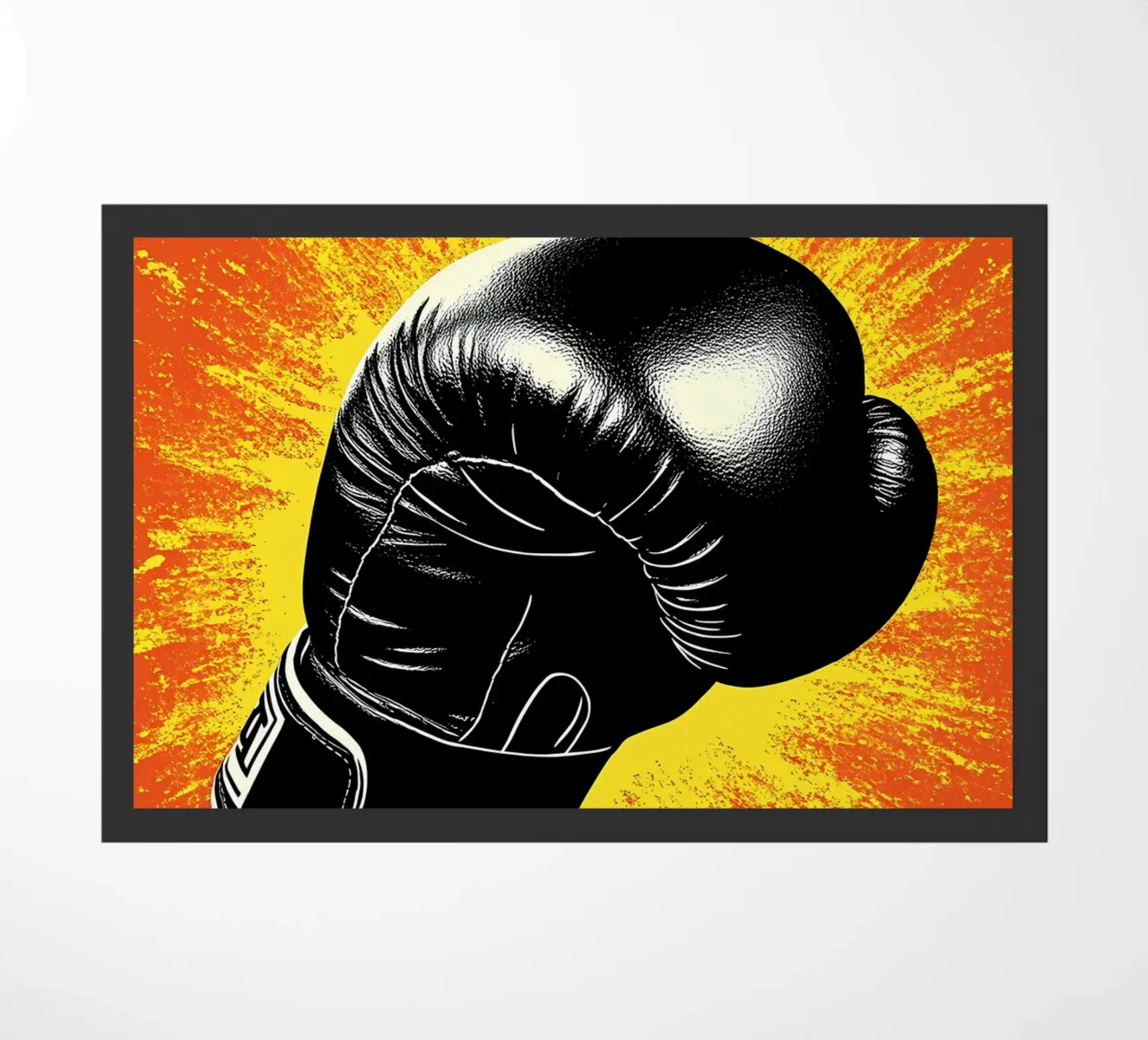 Guanto da boxe - Pop Art zerbino da ColorCrash Gallery
