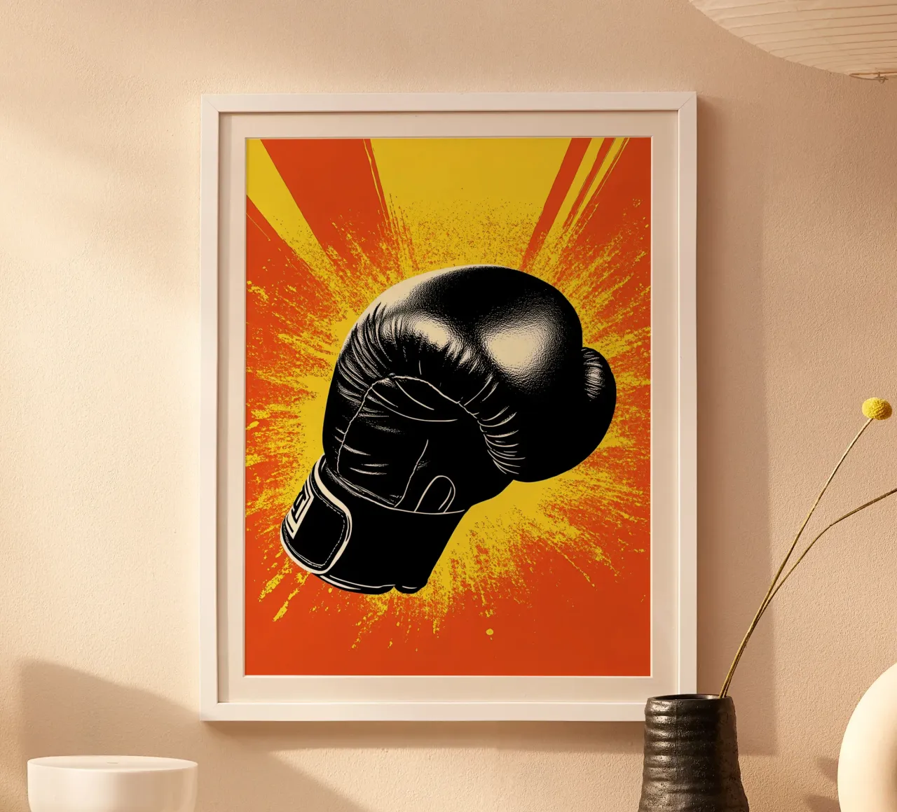 Gant de boxe - Pop Art hahnemühle de ColorCrash Gallery