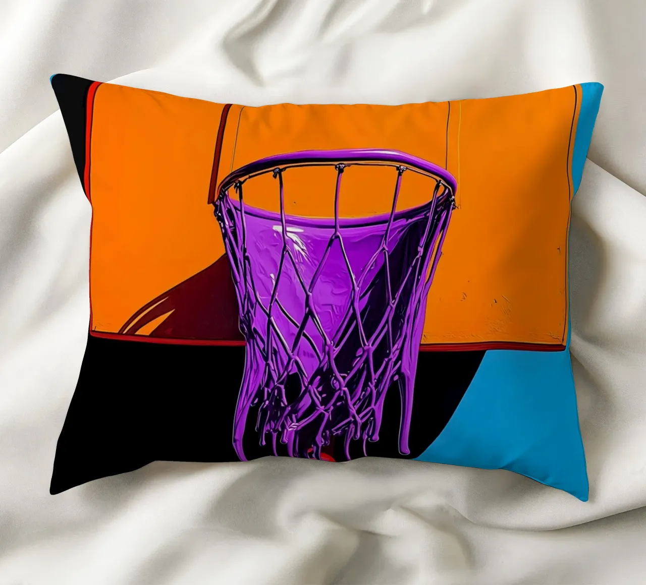 Canestro - Pop Art cuscino da ColorCrash Gallery