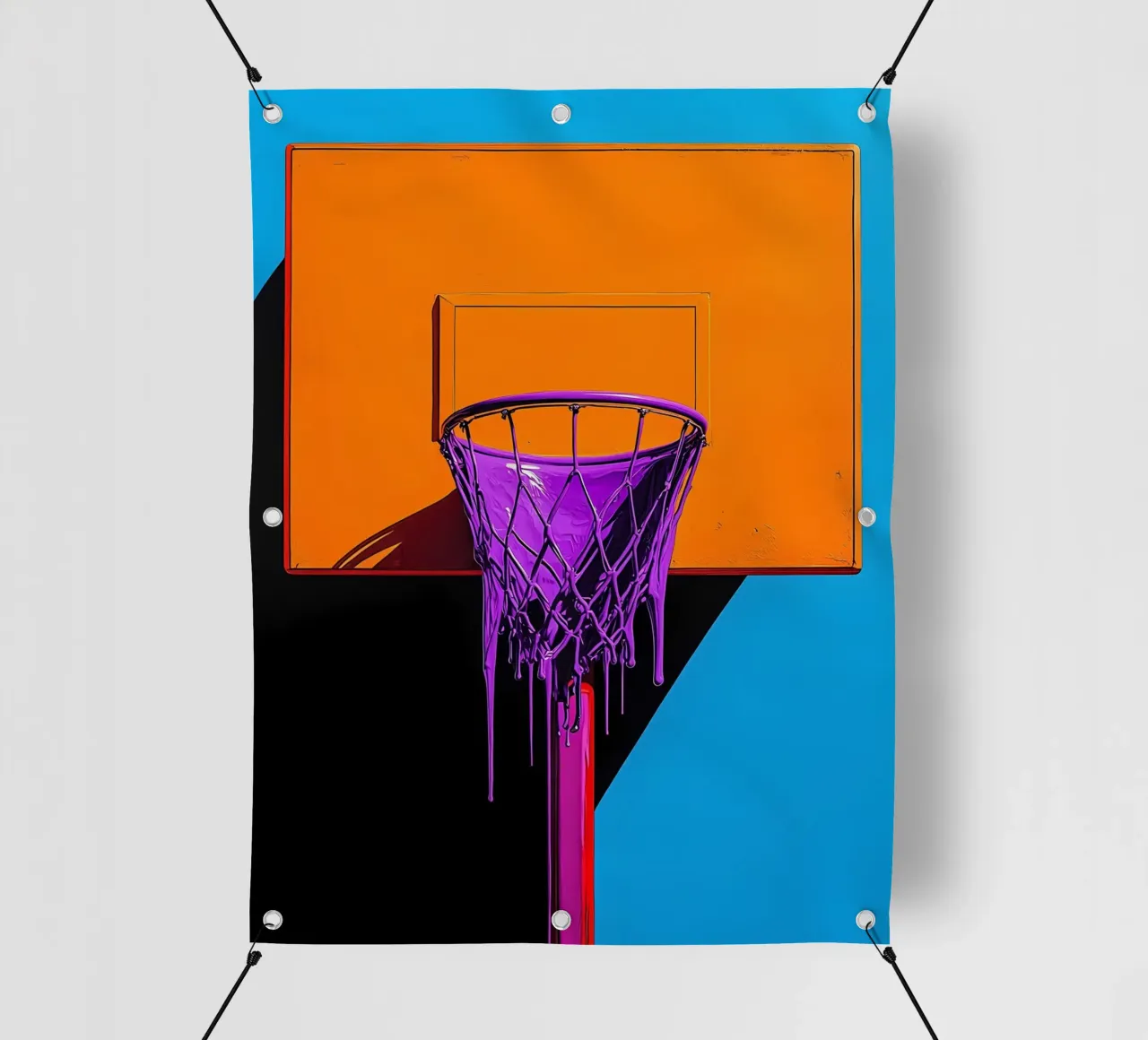 Canestro - Pop Art telo in pvc da ColorCrash Gallery