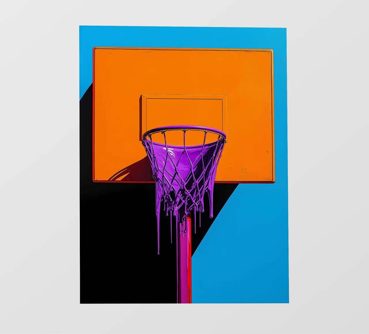 Canestro - Pop Art telo in pvc da ColorCrash Gallery