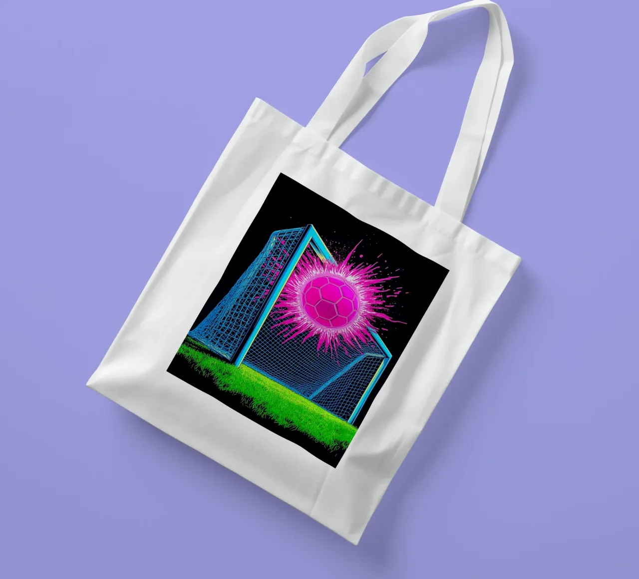 Soccer Goal - Pop Art tote bag by ColorCrash Gallery