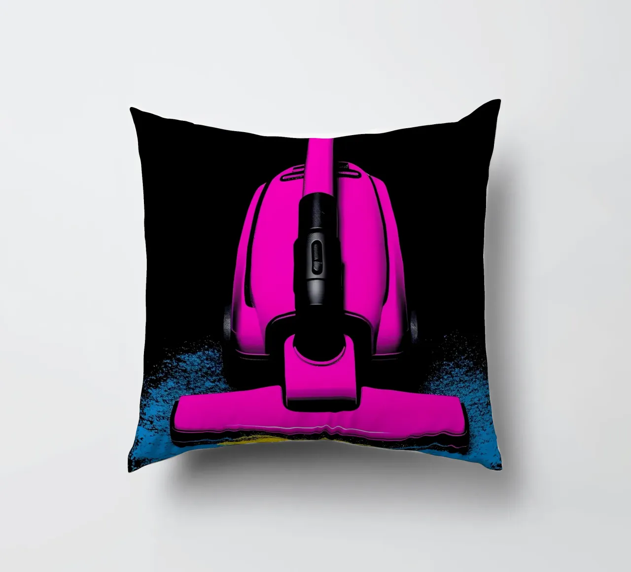 Aspirapolvere - Pop Art cuscino da ColorCrash Gallery