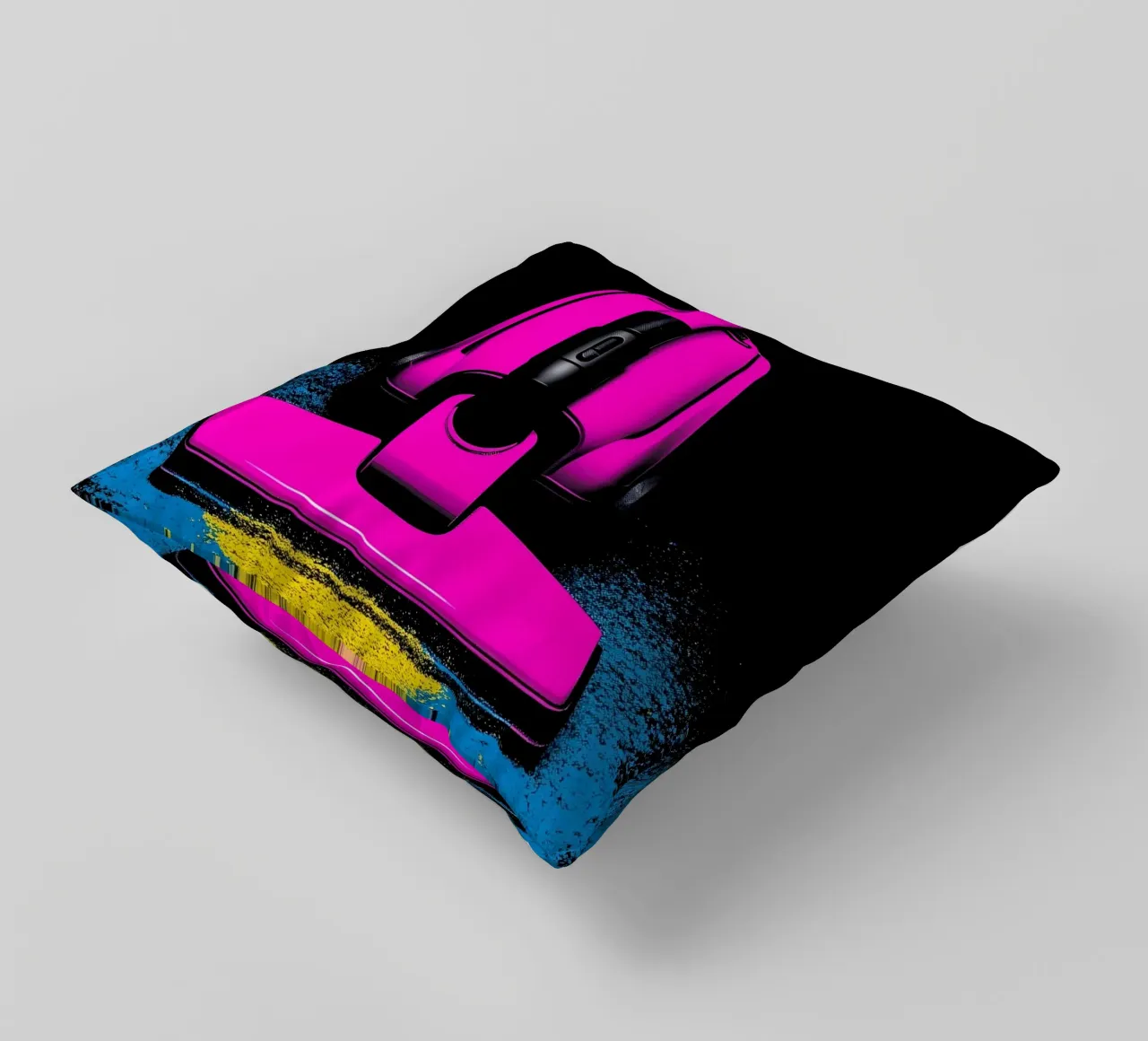 Aspirapolvere - Pop Art cuscino da ColorCrash Gallery
