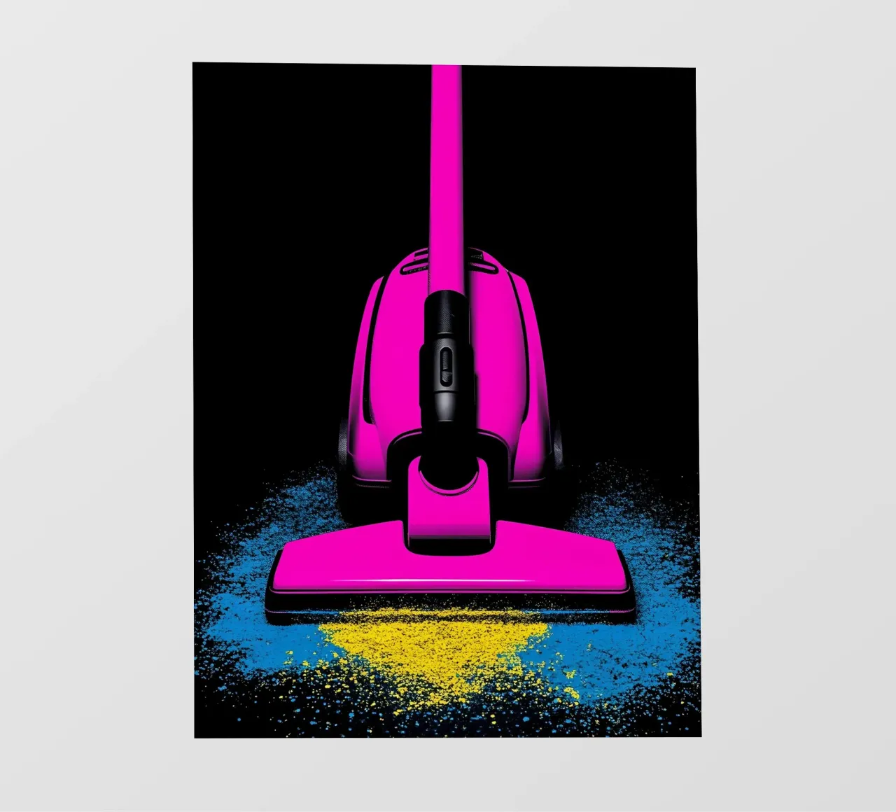 Aspirapolvere - Pop Art telo in pvc da ColorCrash Gallery