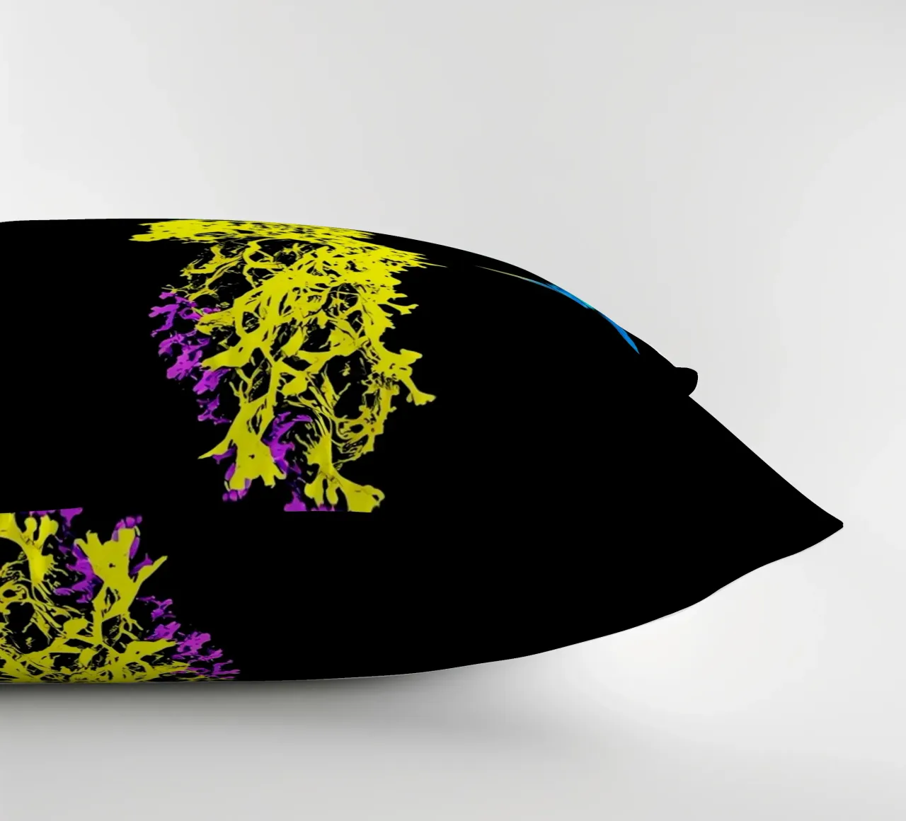 Granchio con alghe - Pop Art cuscino da ColorCrash Gallery