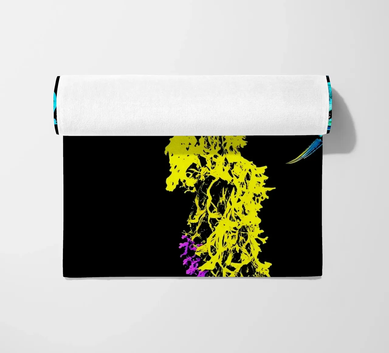 Granchio con alghe - Pop Art telo mare da ColorCrash Gallery