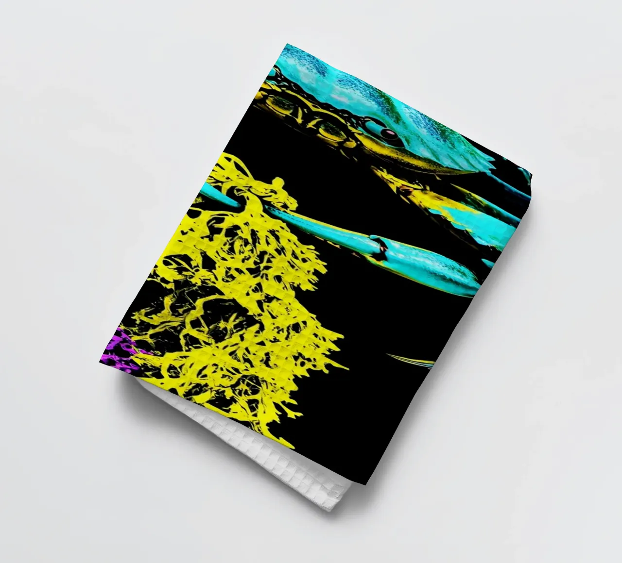 Granchio con alghe - Pop Art canovaccio da cucina da ColorCrash Gallery