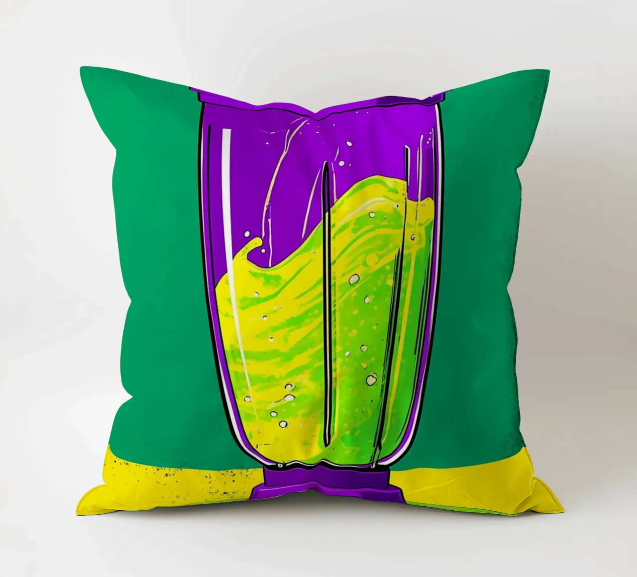 Blender - Pop Art cuscino da ColorCrash Gallery