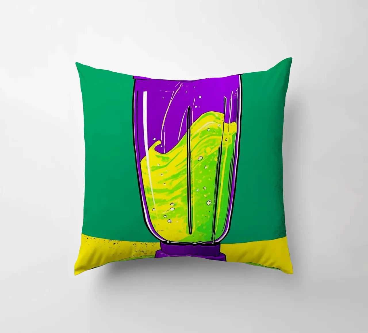 Blender - Pop Art cuscino da ColorCrash Gallery
