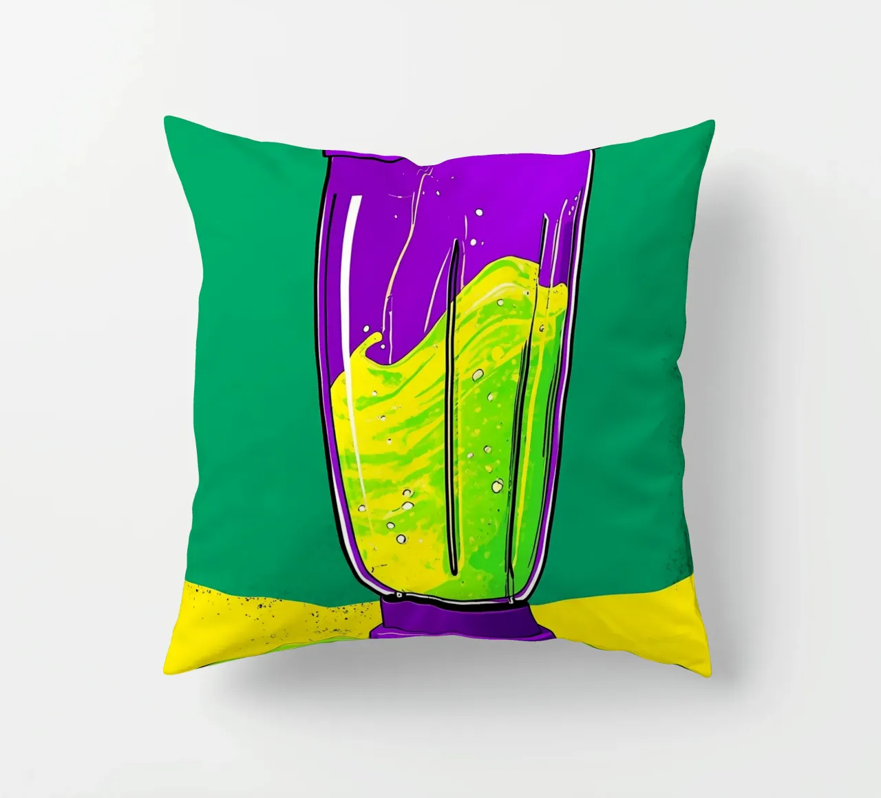 Blender - Pop Art cuscino da ColorCrash Gallery