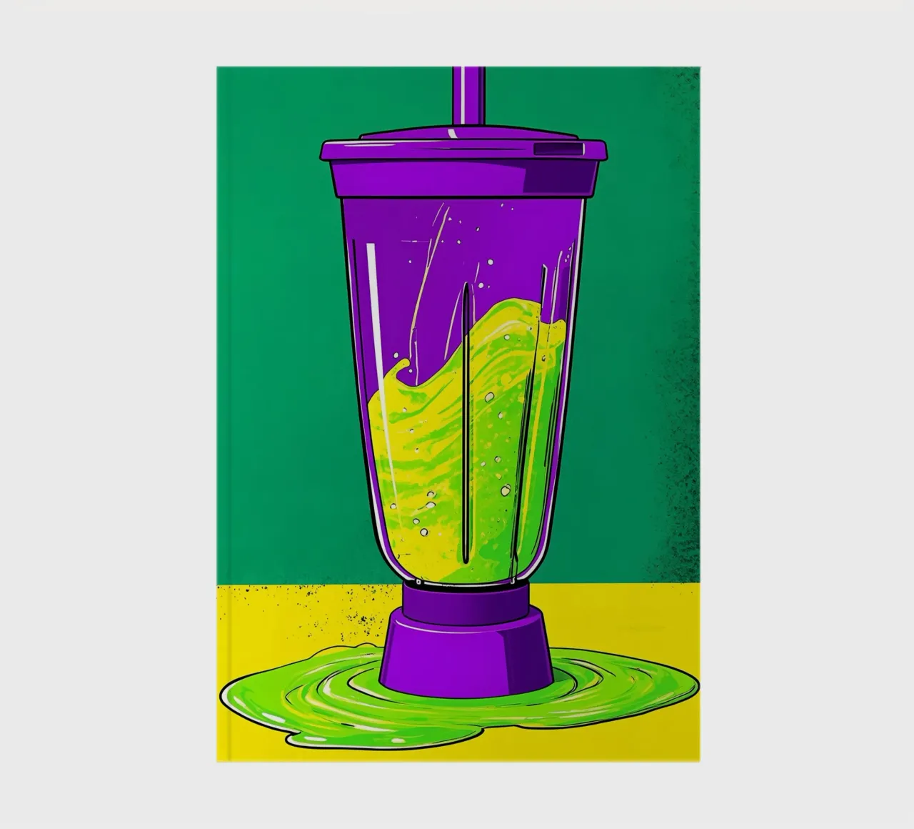 Blender - Pop Art notebook by ColorCrash Gallery