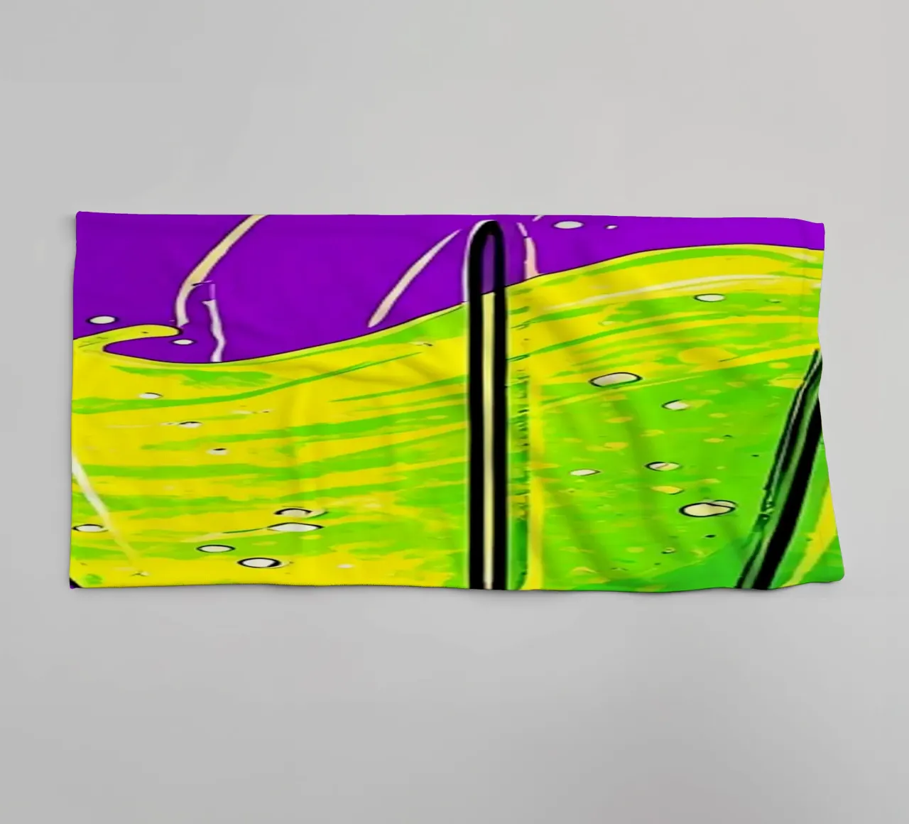 Blender - Pop Art asciugamano da bagno da ColorCrash Gallery