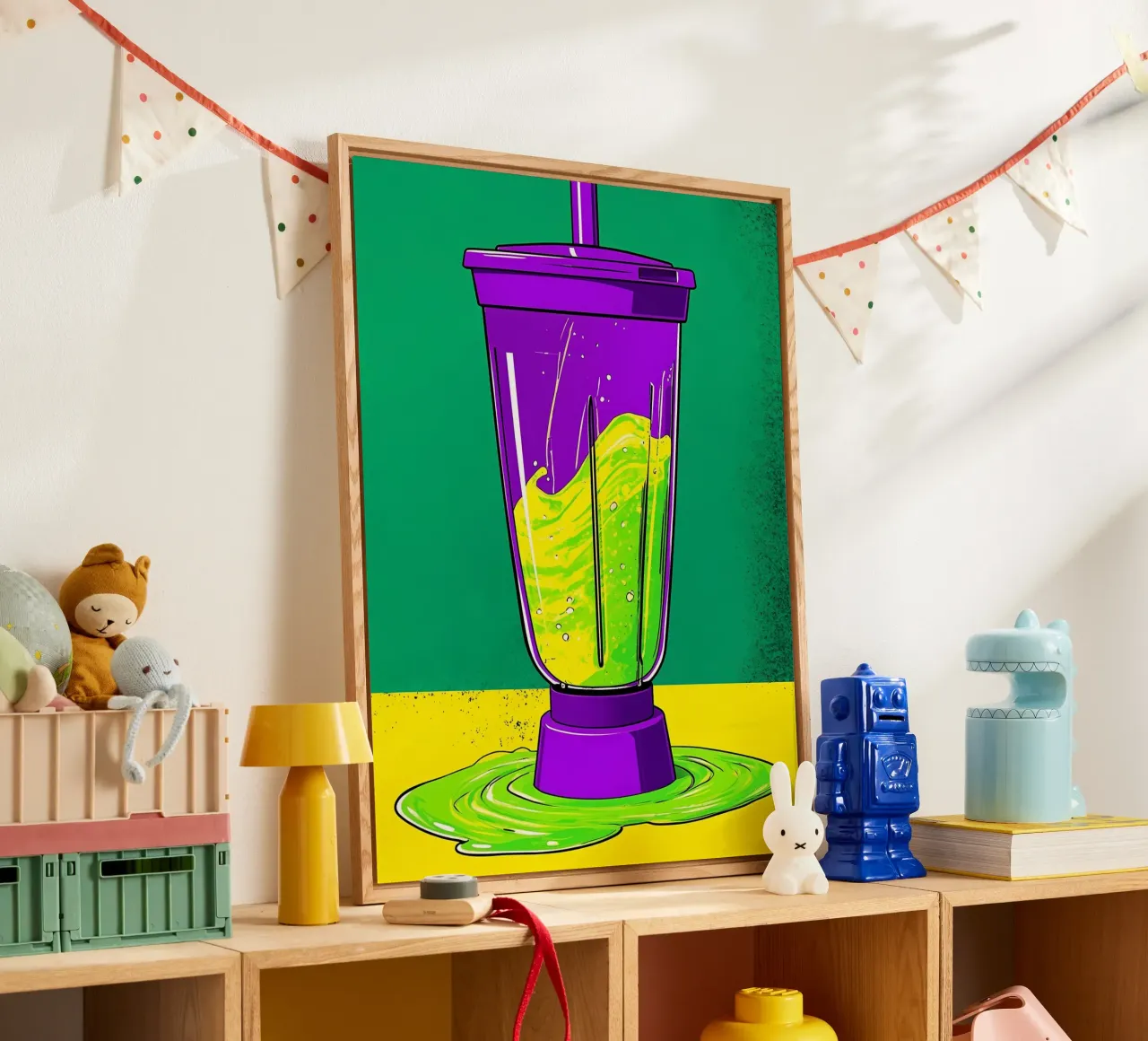 Blender - Pop Art plexiglass da ColorCrash Gallery