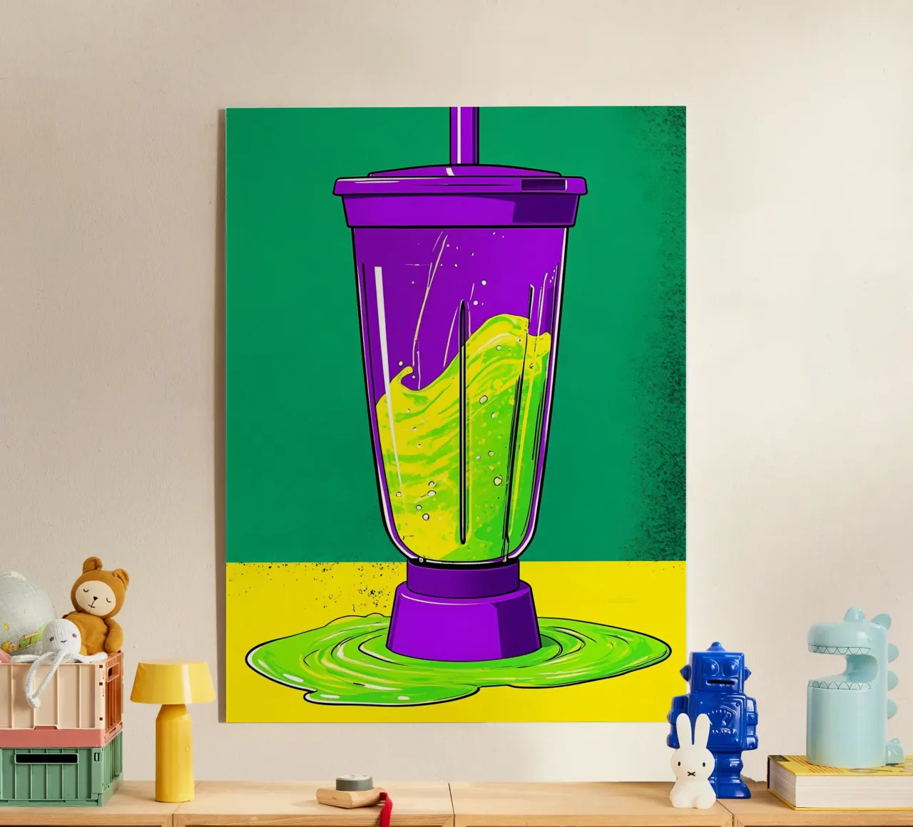 Blender - Pop Art plexiglass da ColorCrash Gallery