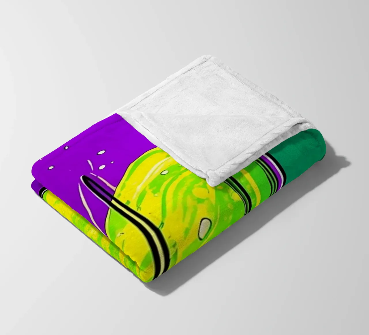 Blender - Pop Art coperta in pile da ColorCrash Gallery