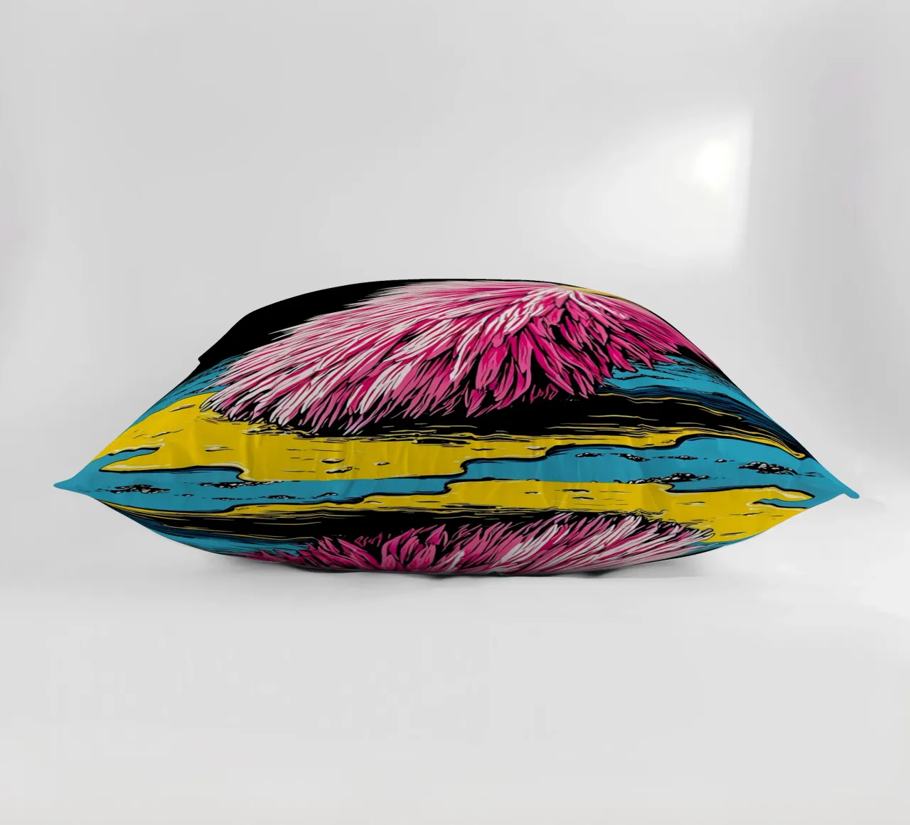 Spolverino di piume - Pop Art cuscino da ColorCrash Gallery