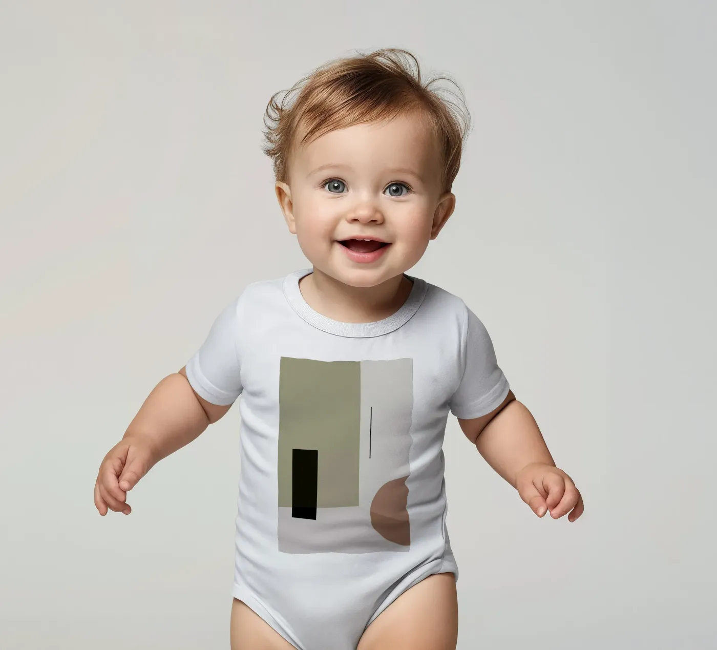 Separated 3 babyrompertje korte mouwen van 170QM