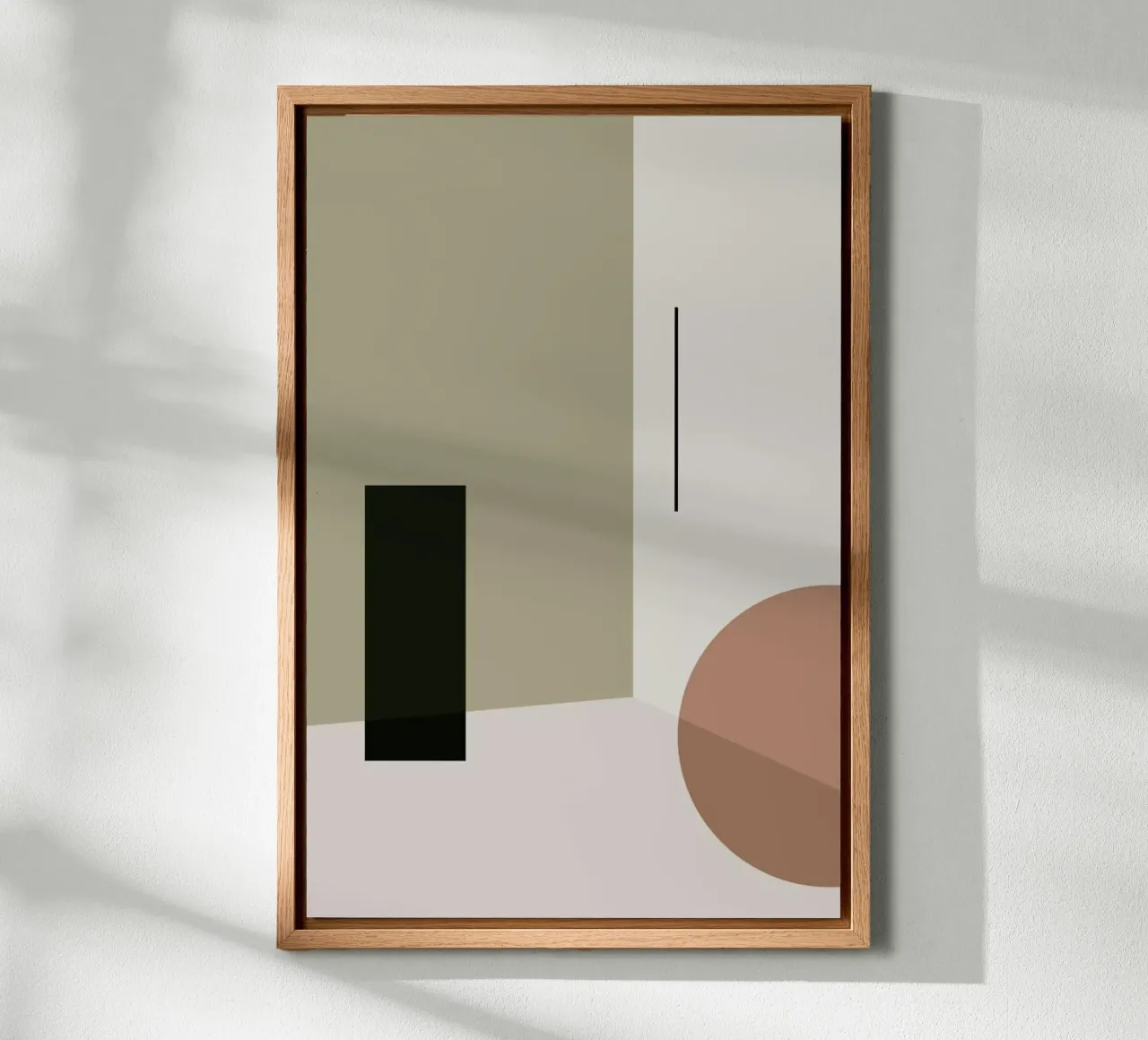 Separated 3 canvas by 170QM