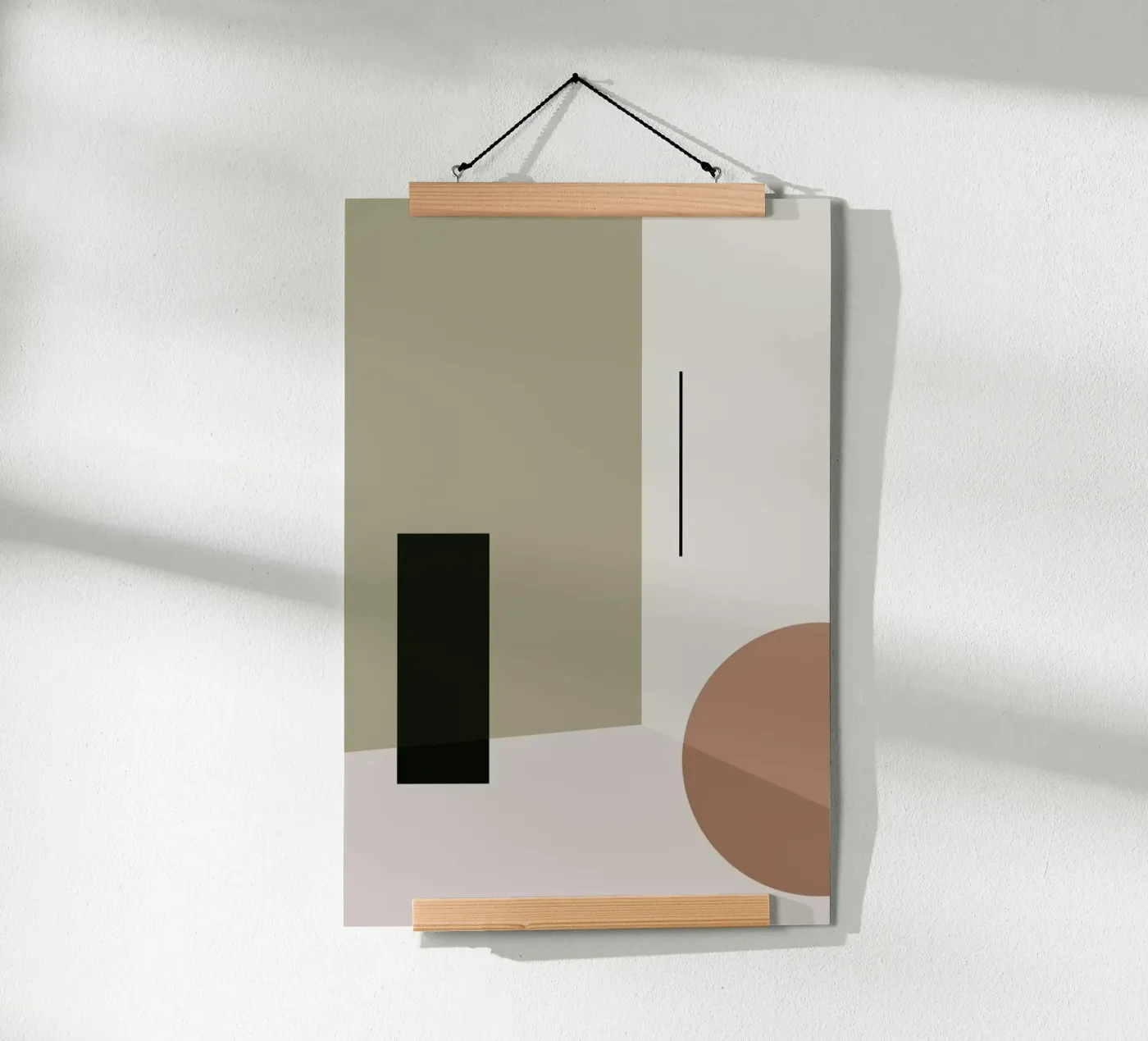 Separated 3 poster van 170QM